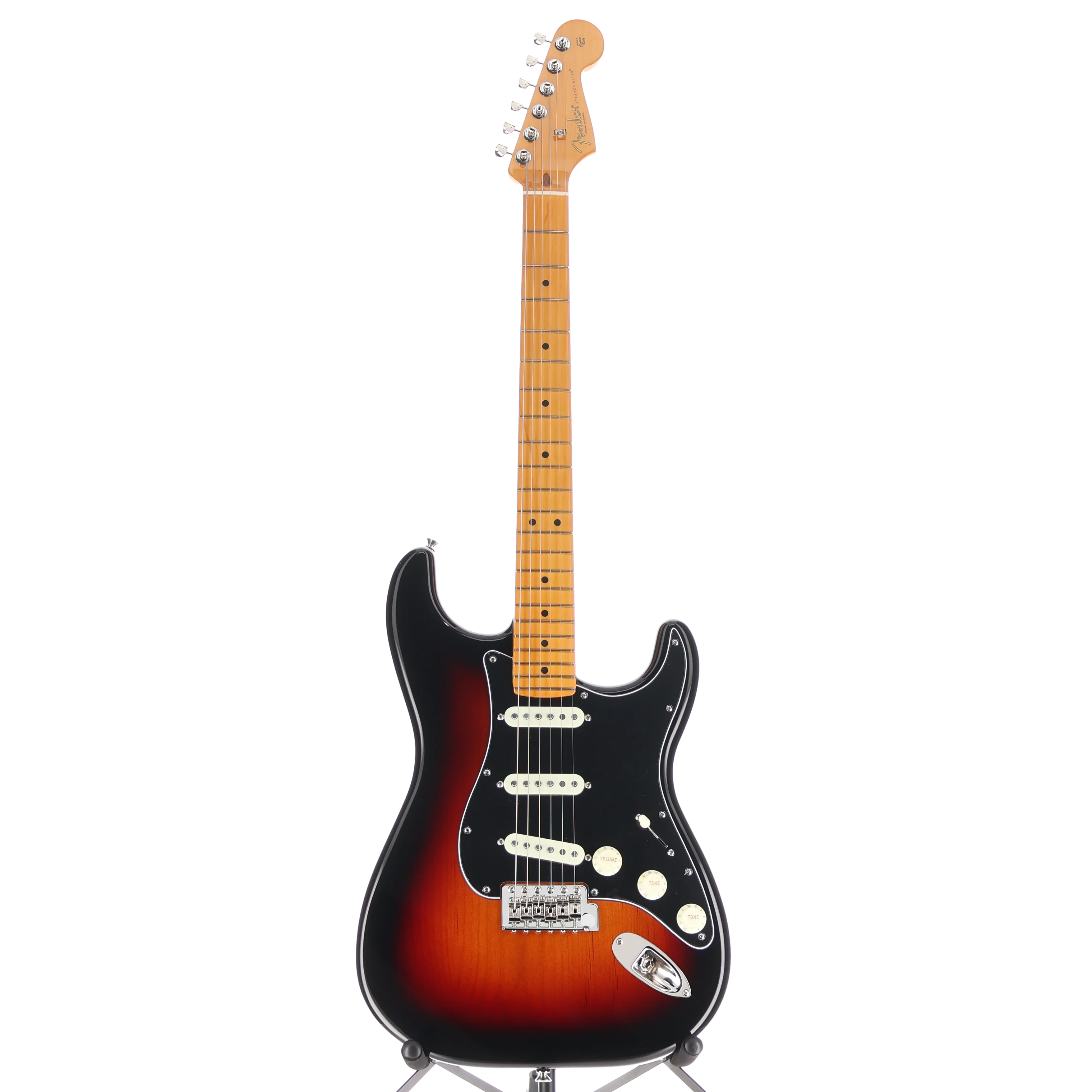 Fender American Professional Classic Stratocaster, Maple Fingerboard, 3-Color Sunburst (M7) (02645) - Image 5