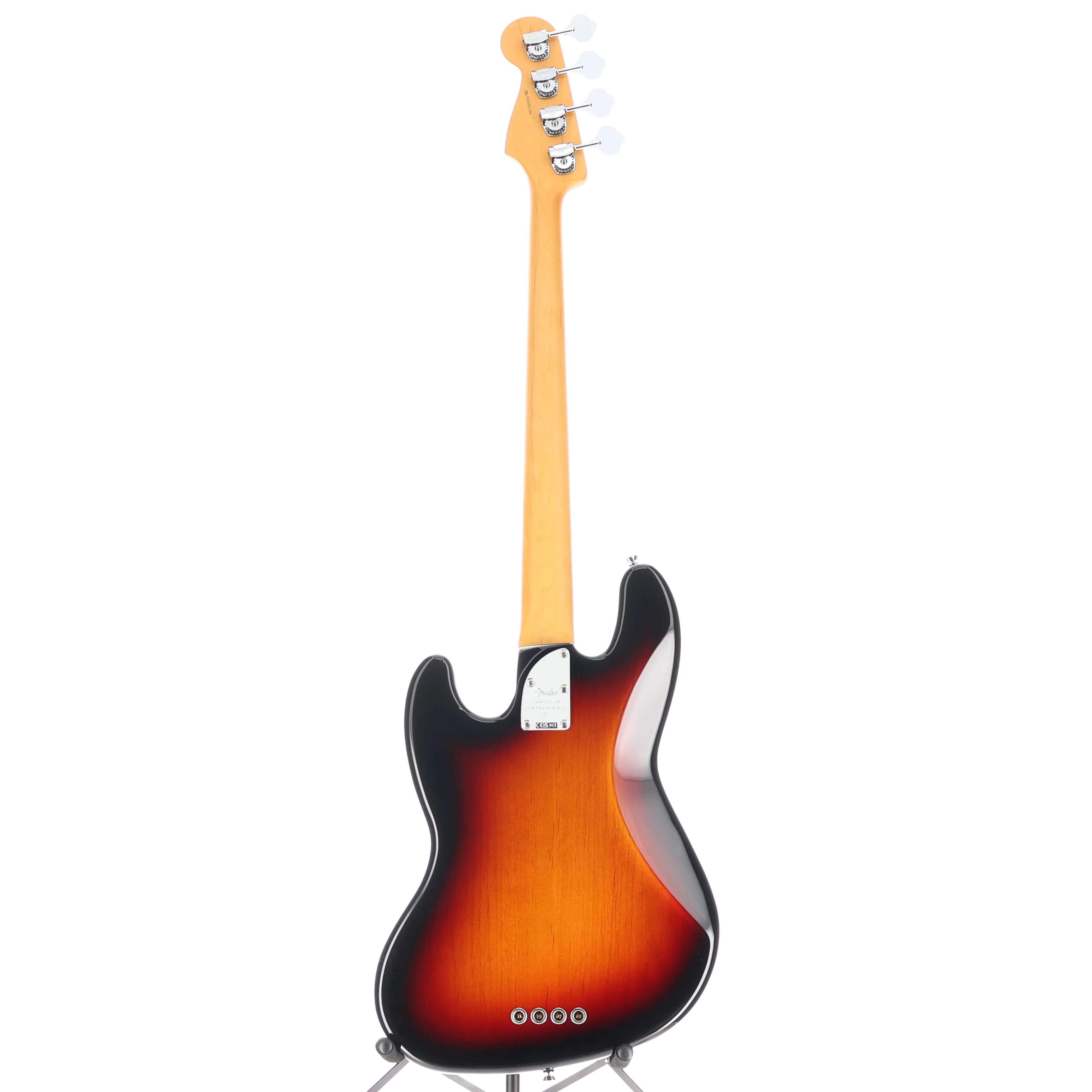 Fender American Professional II Jazz Bass, Maple Fingerboard, 3-Color Sunburst (J9) (51254) - Image 6