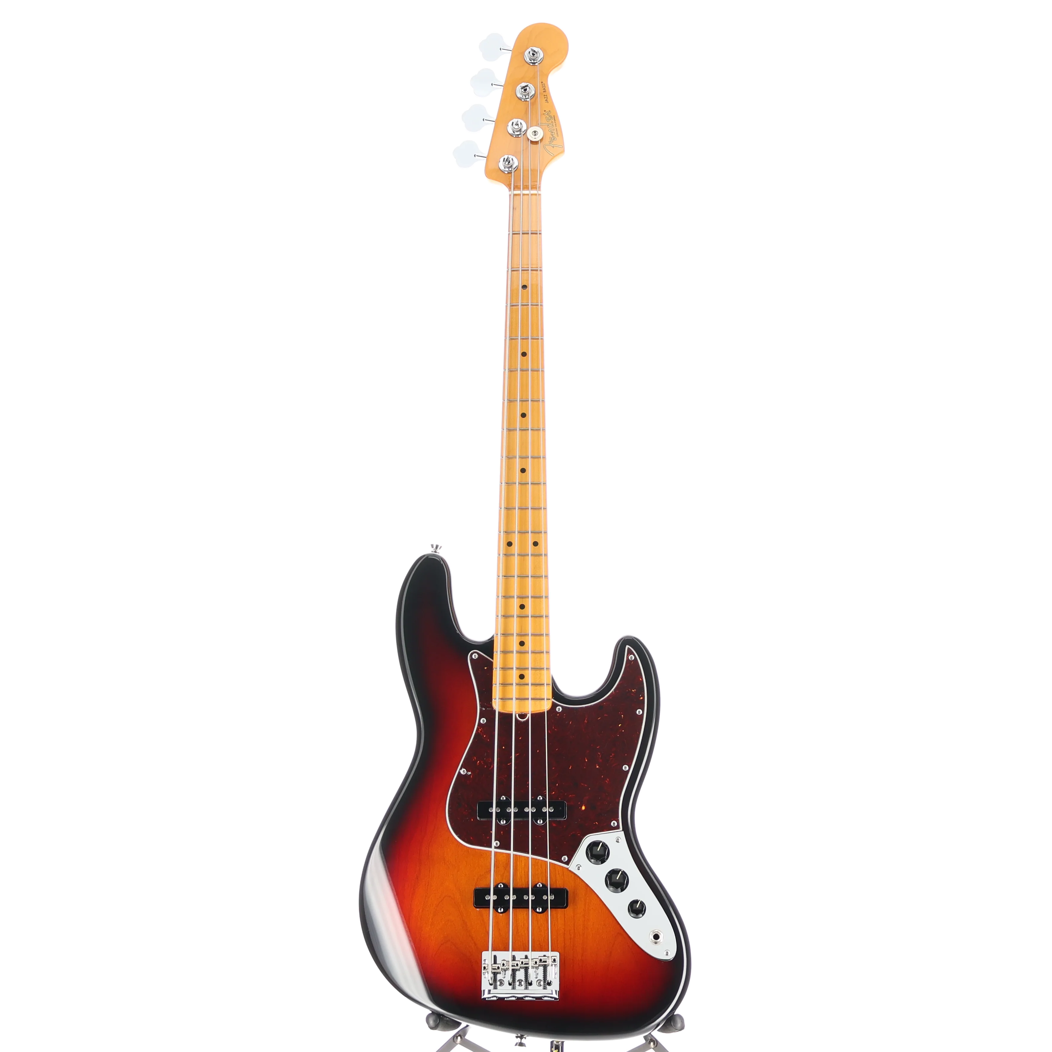 Fender American Professional II Jazz Bass, Maple Fingerboard, 3-Color Sunburst, Plays Great (H10) (86424) - Image 5