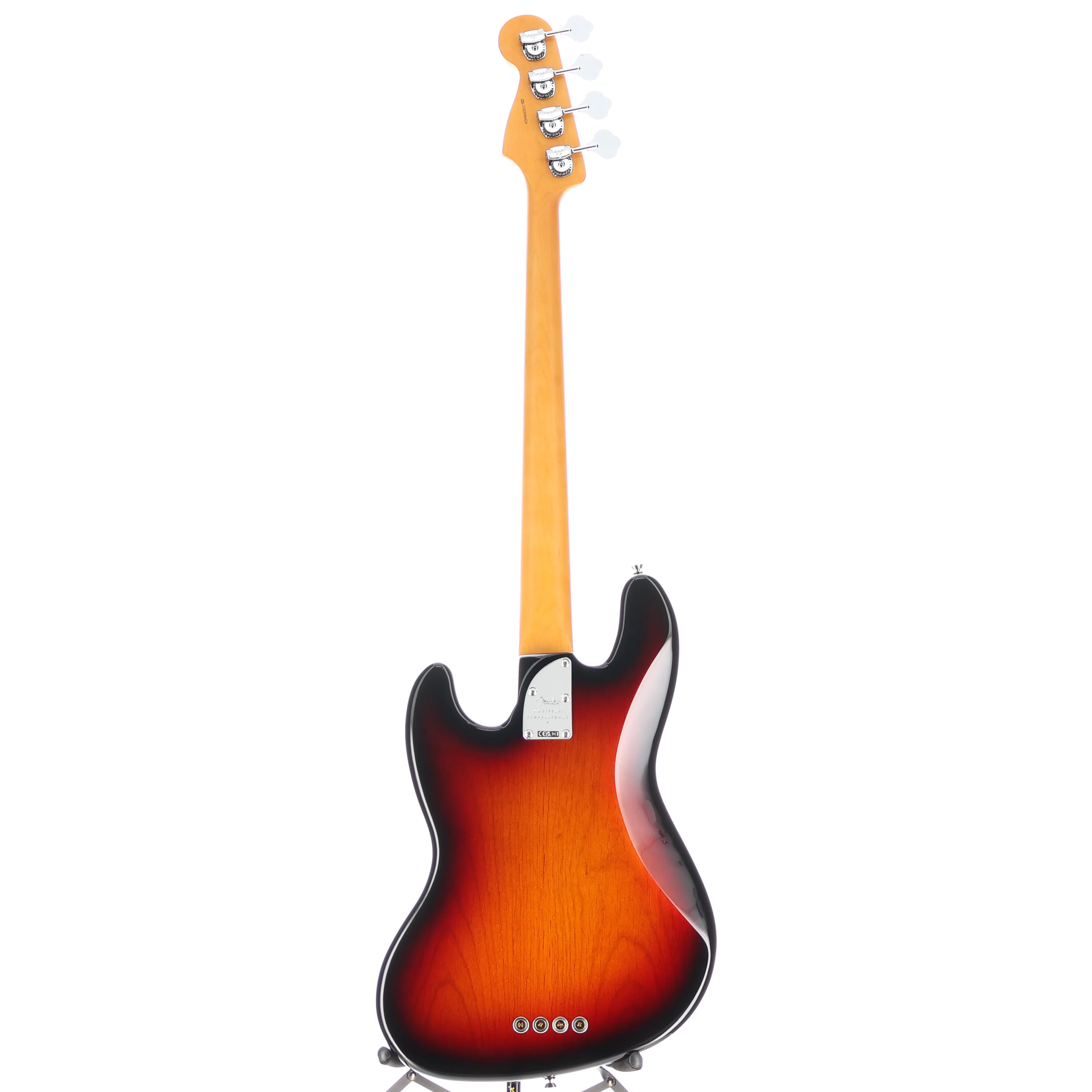 Fender American Professional II Jazz Bass, Maple Fingerboard, 3-Color Sunburst, Plays Great (H10) (86424) - Image 6
