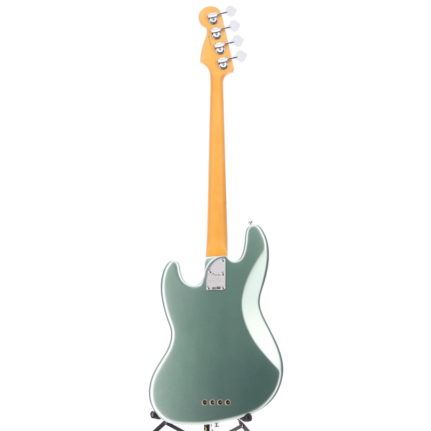 Fender American Professional II Jazz Bass, Maple Fingerboard, Mystic Surf Green (BB2) (08383) - Image 6