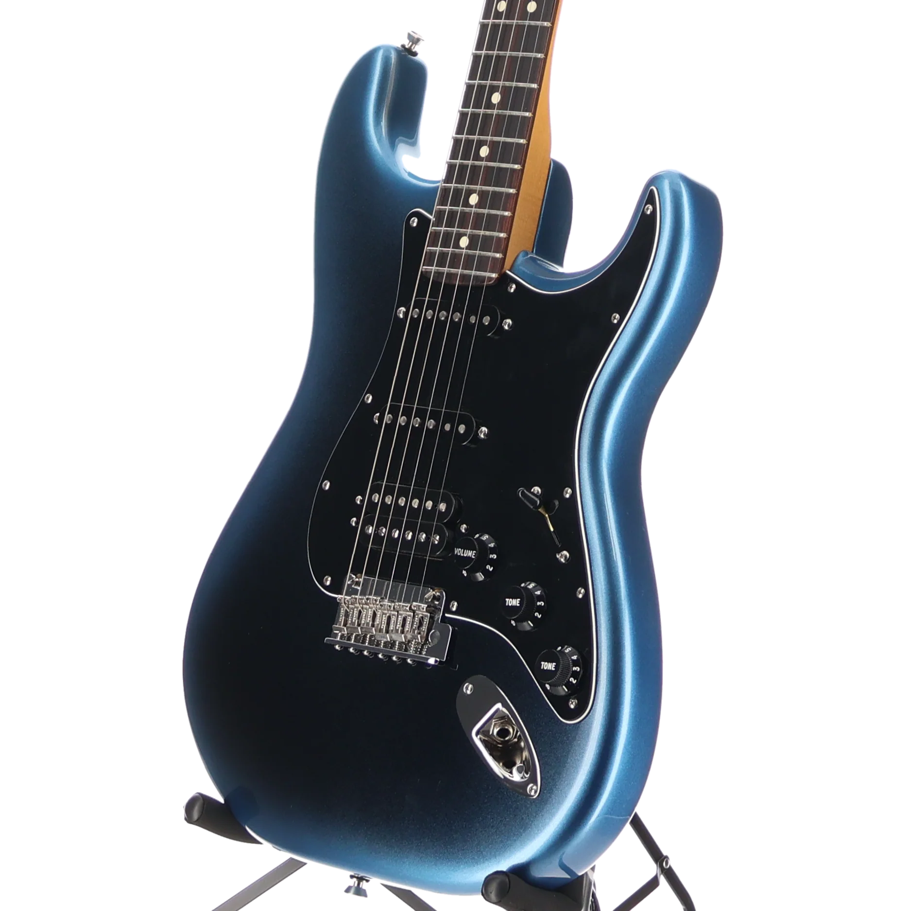Fender American Professional II Stratocaster HSS, Rosewood Fingerboard, Dark Night (M7) (55443) - Image 4