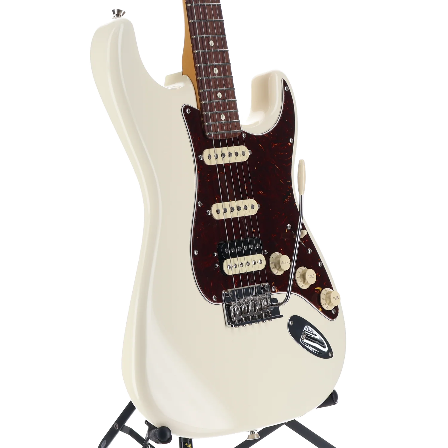 Fender American Professional II Stratocaster HSS, Rosewood Fingerboard, Olympic White (RC2) (46177) - Image 3