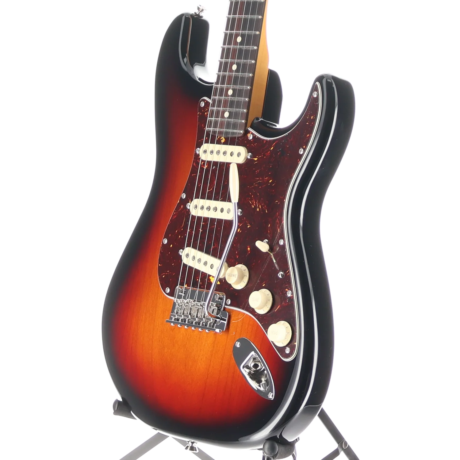 Fender American Professional II Stratocaster, Rosewood Fingerboard, 3-Color Sunburst (RC4) (67135) - Image 4