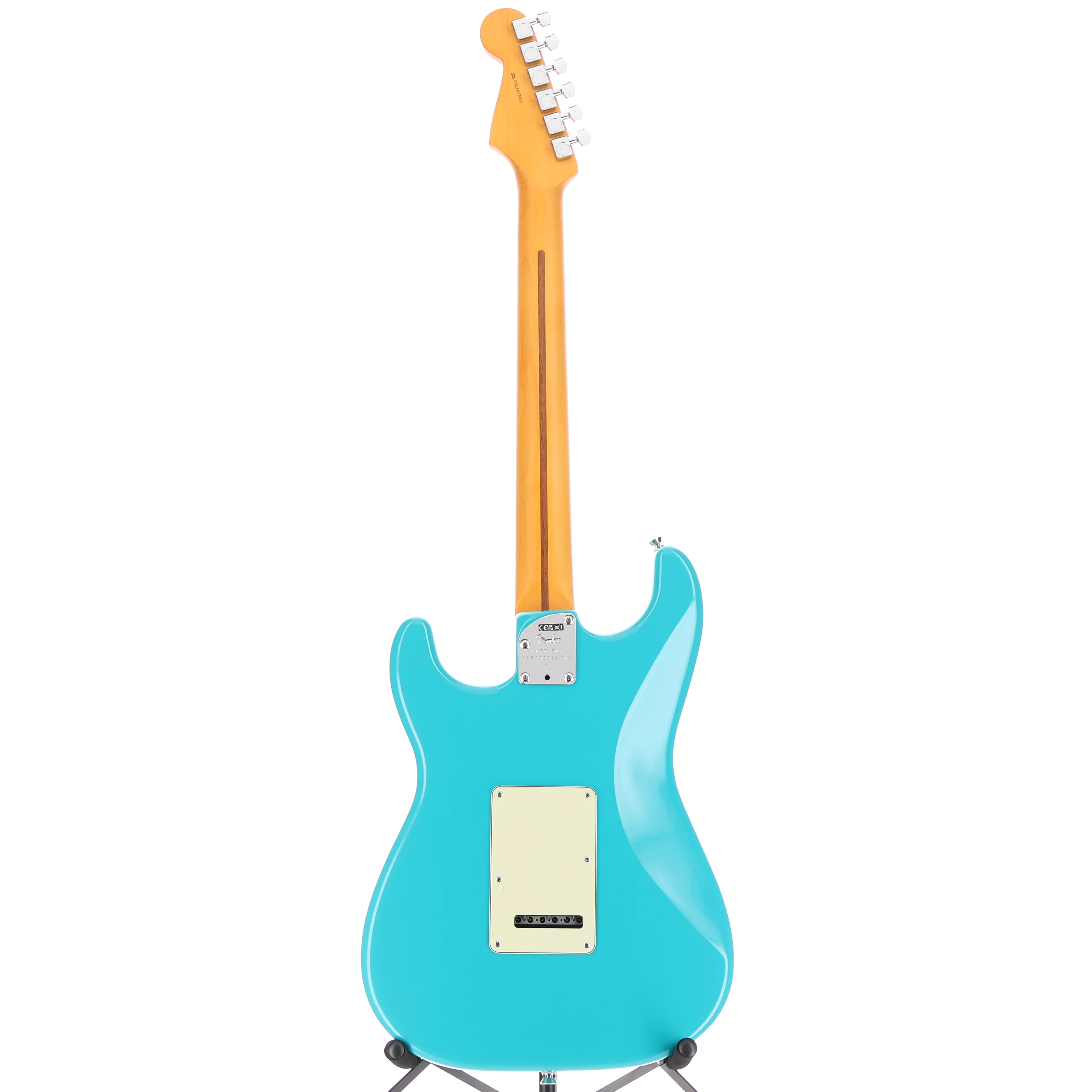 Fender American Professional II Stratocaster, Rosewood Fingerboard, Miami Blue (H4) (77416) - Image 6