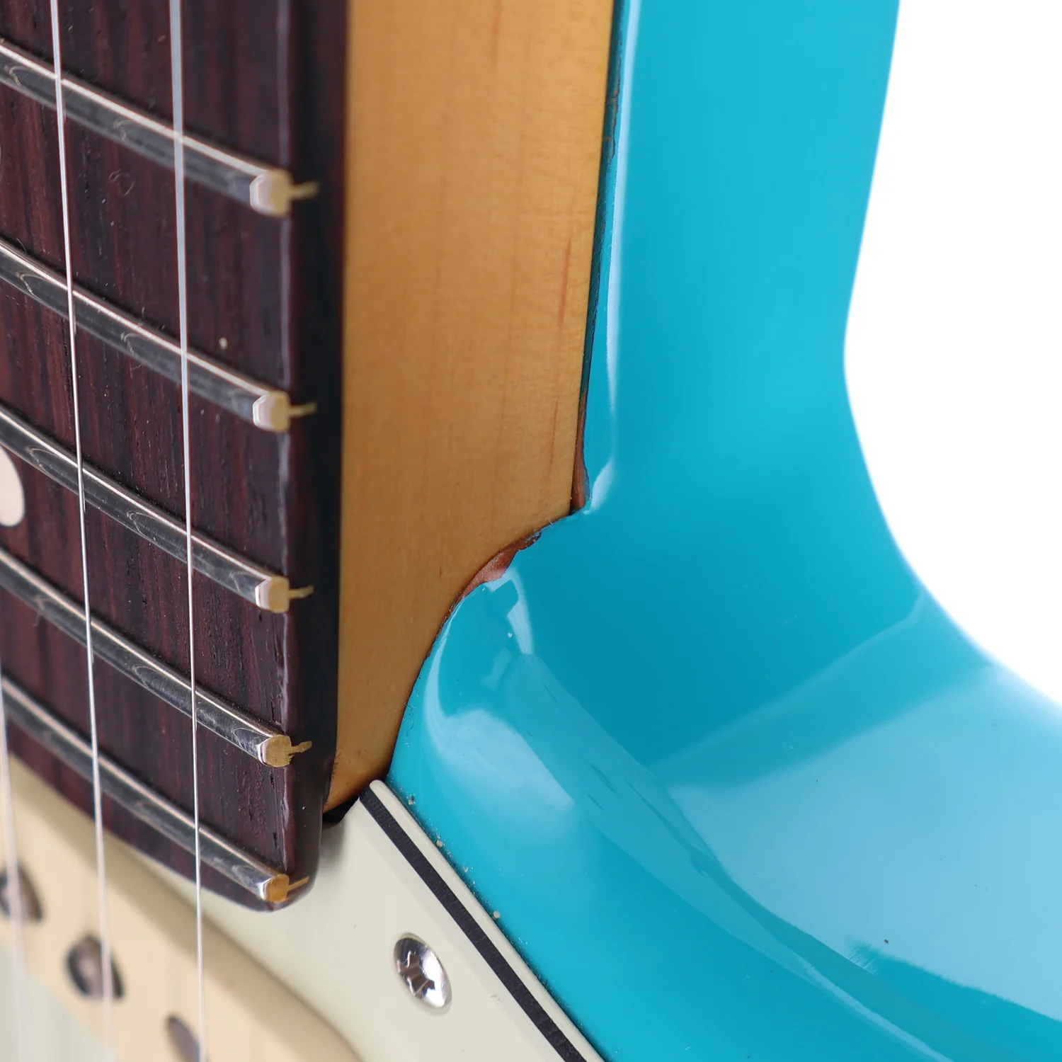 Fender American Professional II Stratocaster, Rosewood Fingerboard, Miami Blue (RC4) (28579) - Image 7