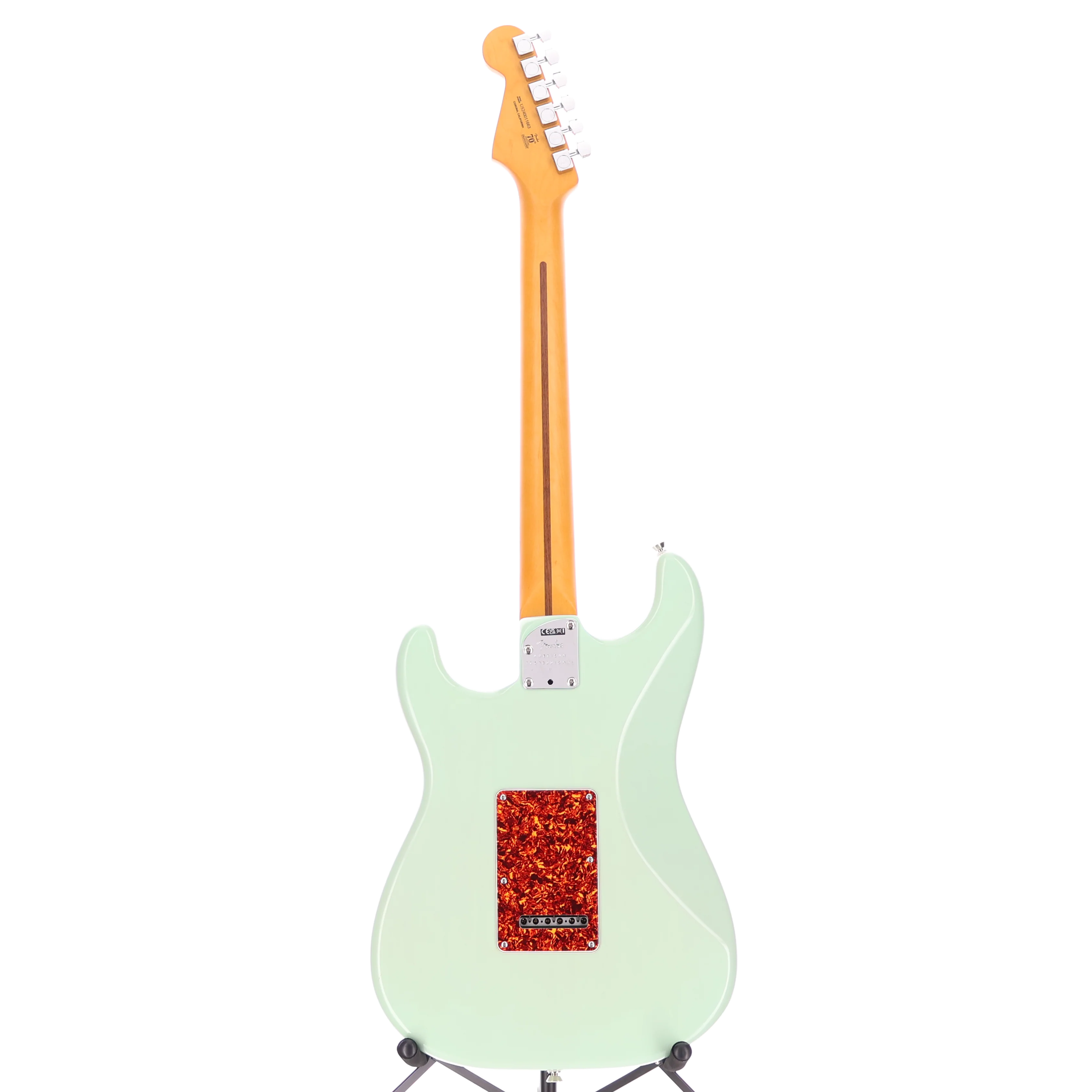 Fender American Professional II Stratocaster Thinline, Transparent Surf Green, Fully Tested (L4) (11663) - Image 6