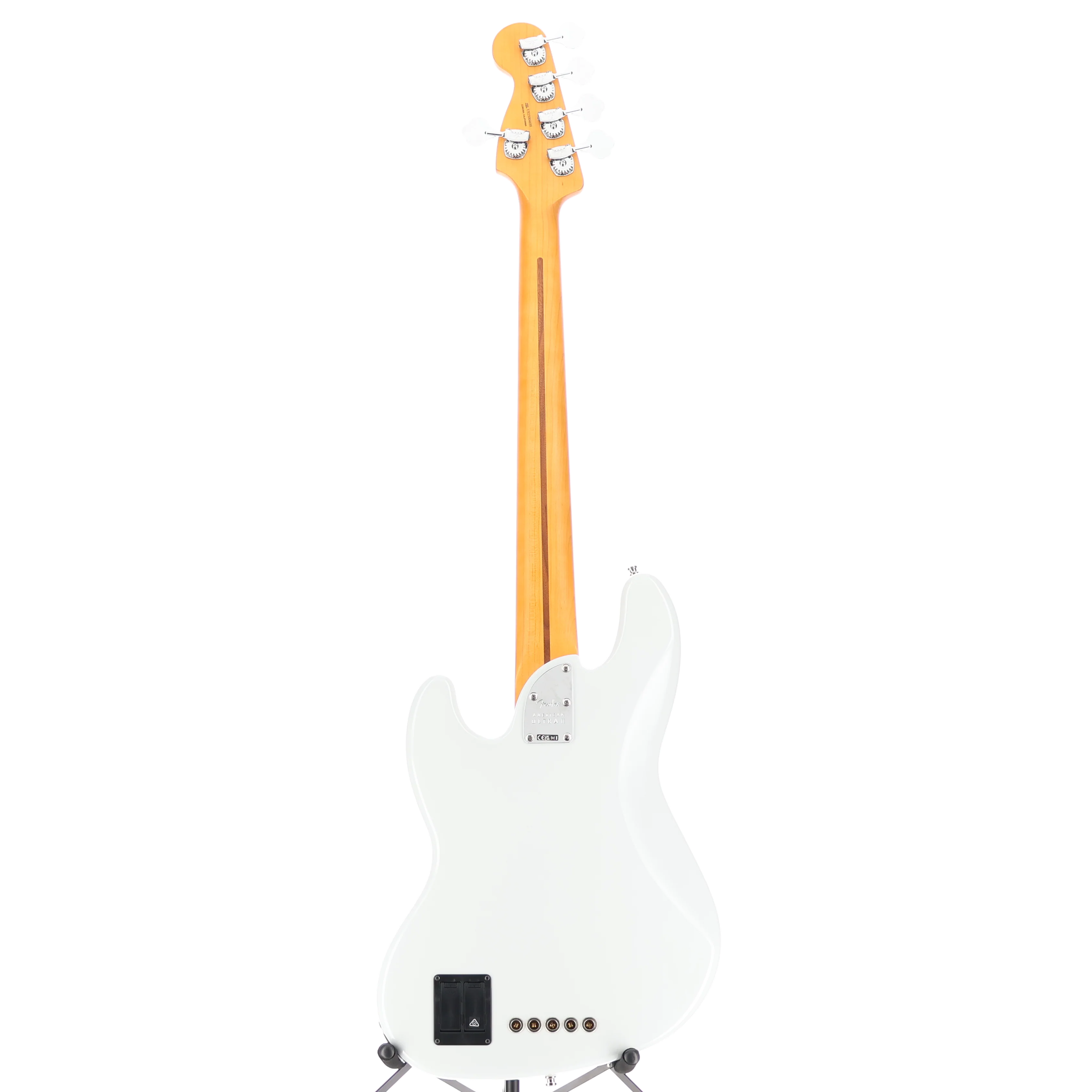 Fender American Ultra II Jazz Bass V, Maple Fingerboard, Avalanche (L9) (04688) - Image 6