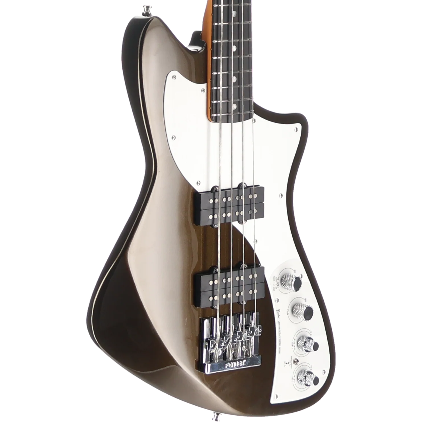 Fender American Ultra II Meteora Bass, Texas Tea, Ebony Fingerboard, Great Tone (X6) (18758) - Image 3