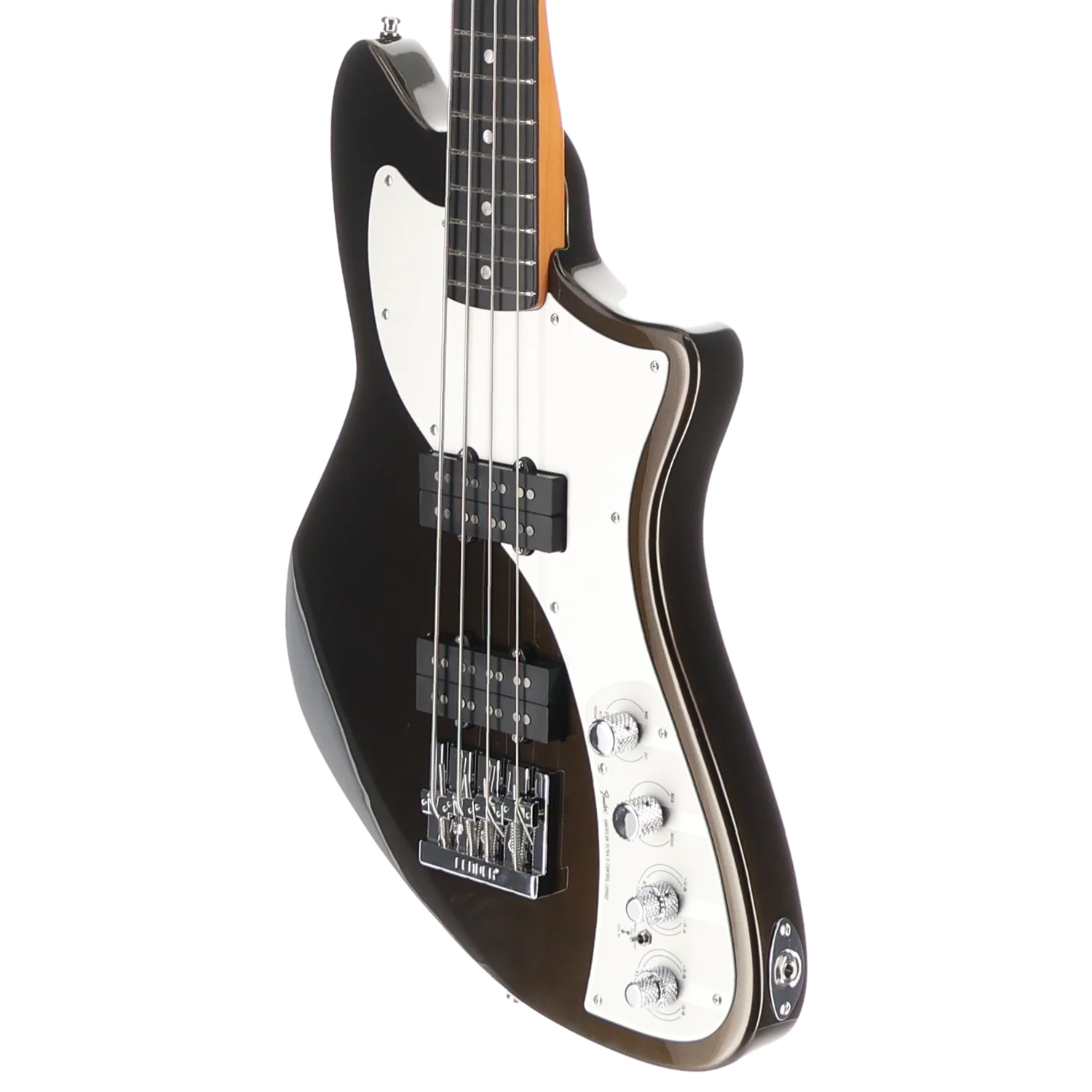Fender American Ultra II Meteora Bass, Texas Tea, Ebony Fingerboard, Great Tone (X6) (18758) - Image 4
