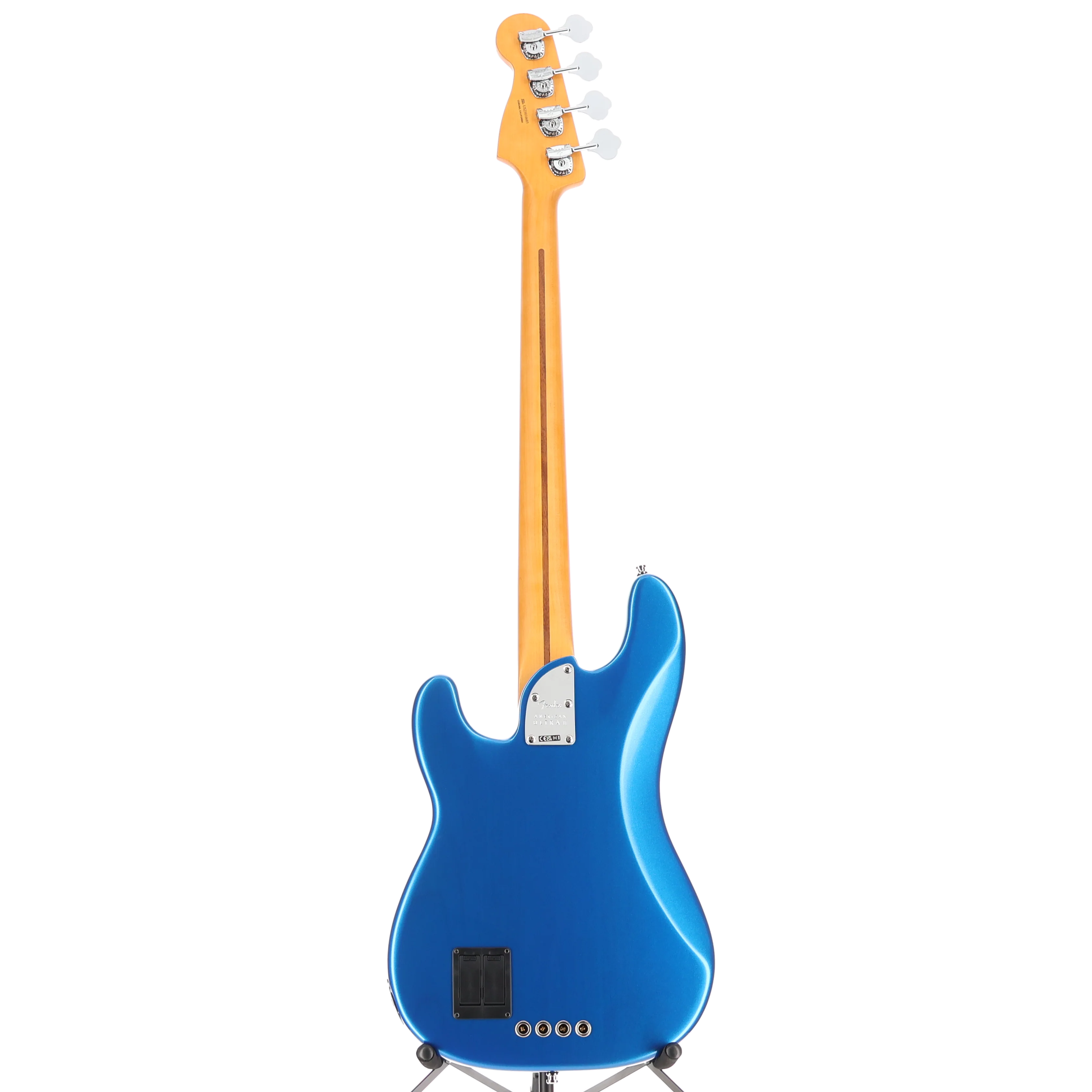 Fender American Ultra II Precision Bass, Ebony Fingerboard, Noble Blue (H12) (16685) - Image 6