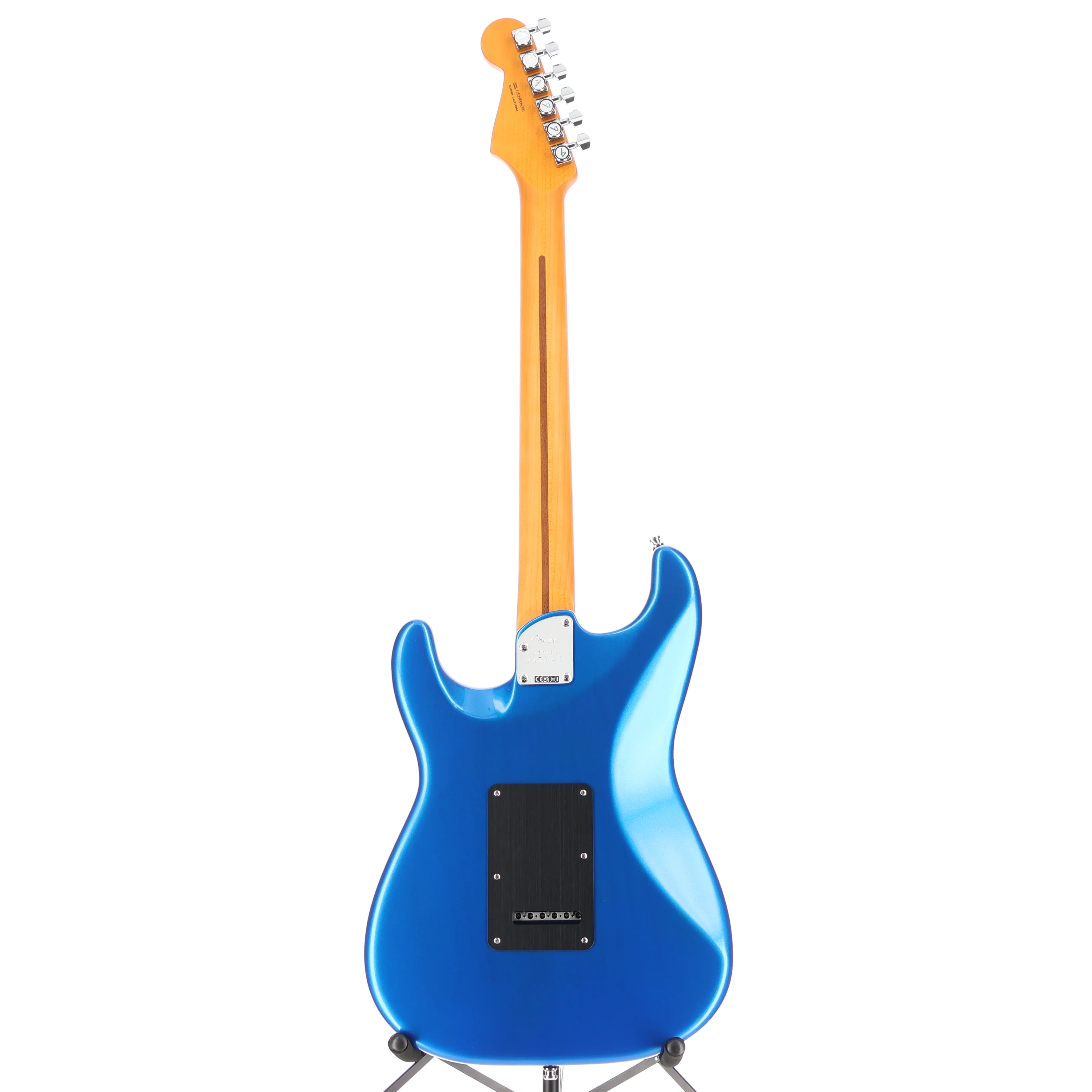 Fender American Ultra II Stratocaster, Ebony Fingerboard, Noble Blue (D5) (06690) - Image 6