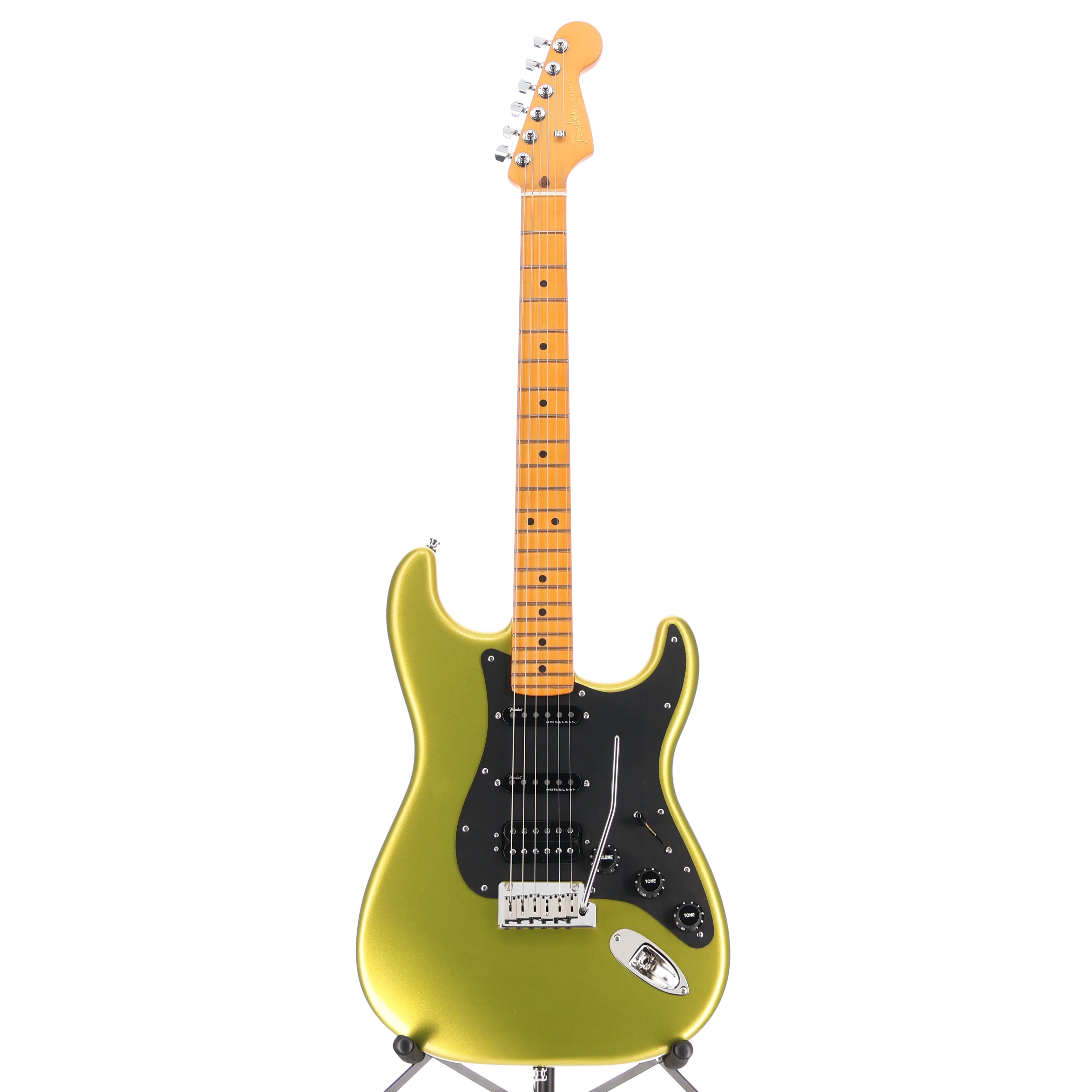 Fender American Ultra II Stratocaster HSS, Maple Fingerboard, Solar Flare (RC1) (23016) - Image 5