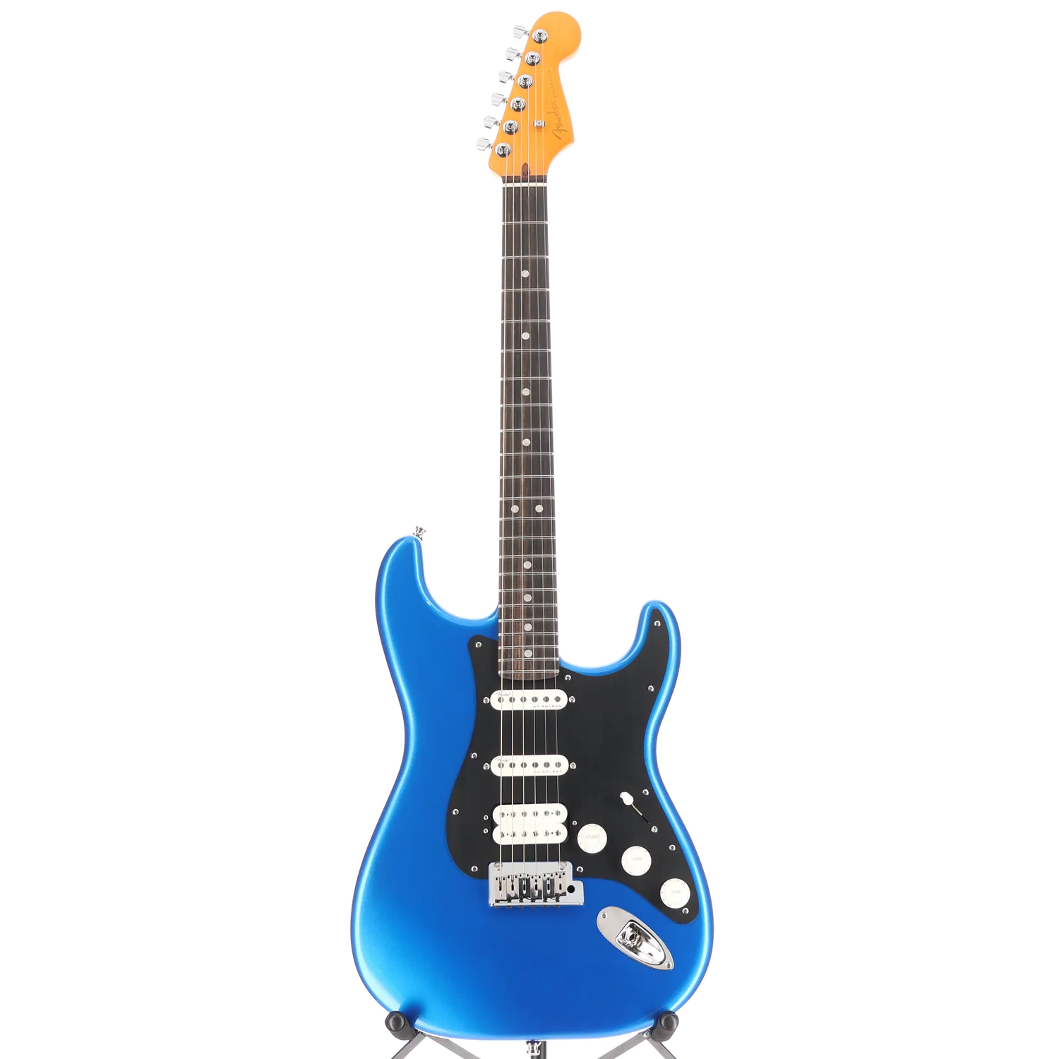 Fender American Ultra II Stratocaster HSS, Noble Blue, Stage Ready (BB7) (08198) - Image 5