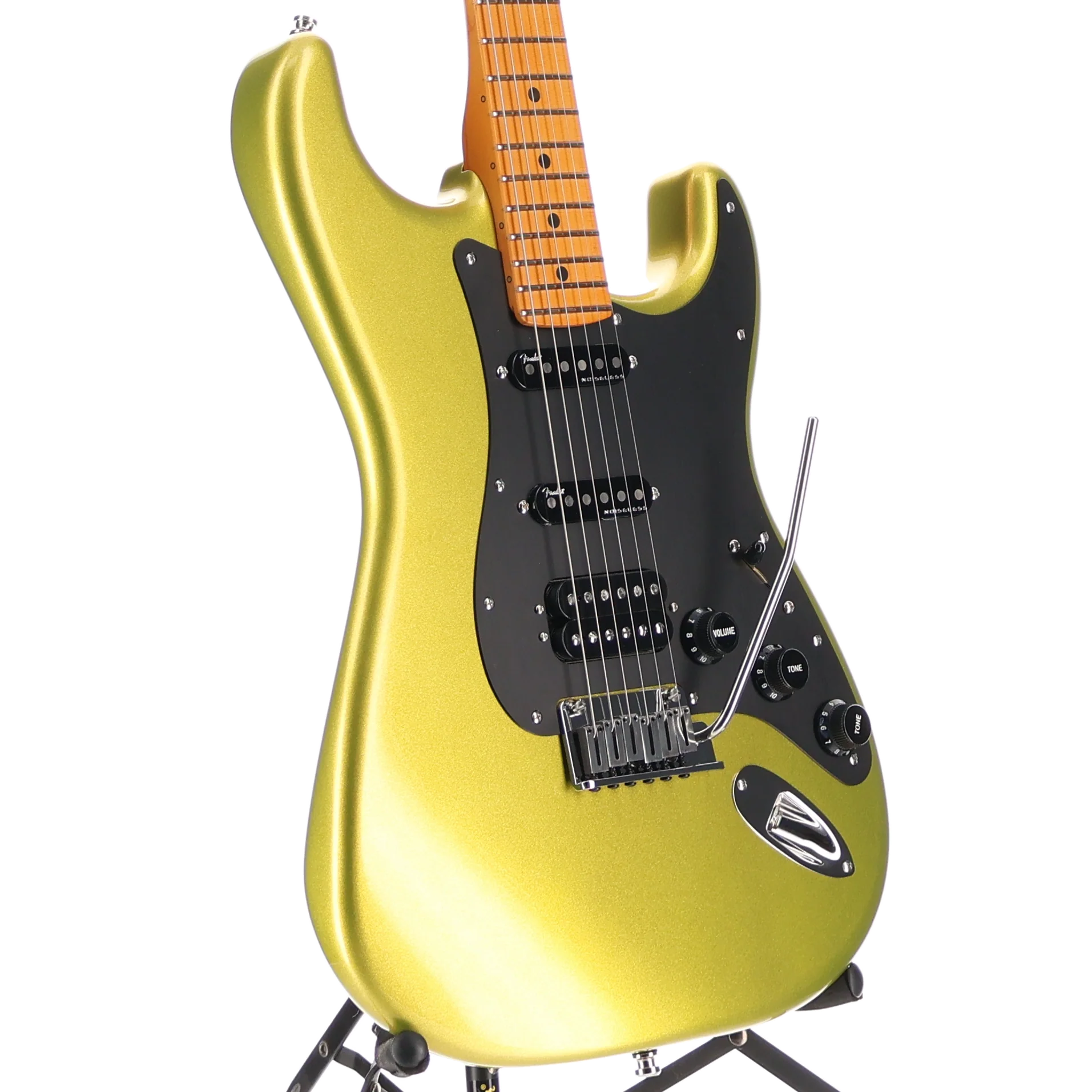 Fender American Ultra II Stratocaster HSS, Solar Flare, Maple Fingerboard, Plays Great (P4) (23897) - Image 3