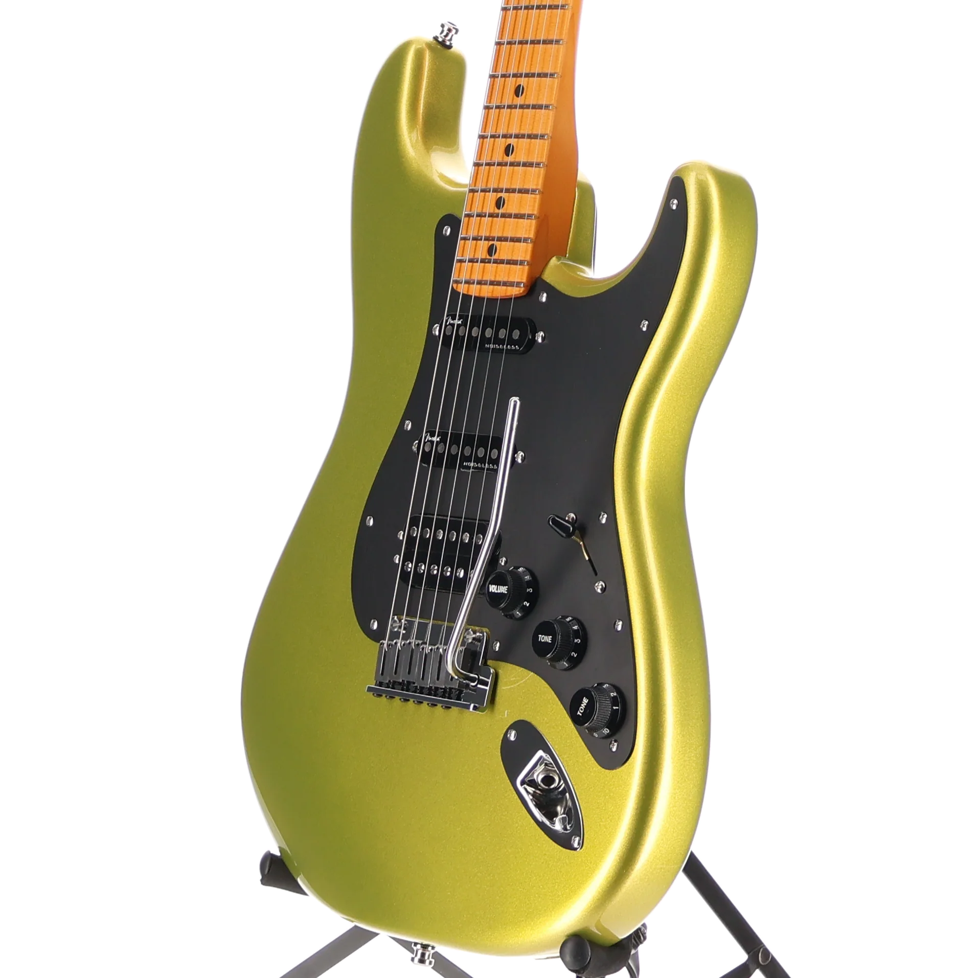 Fender American Ultra II Stratocaster HSS, Solar Flare, Maple Fingerboard, Plays Great (P4) (23897) - Image 4