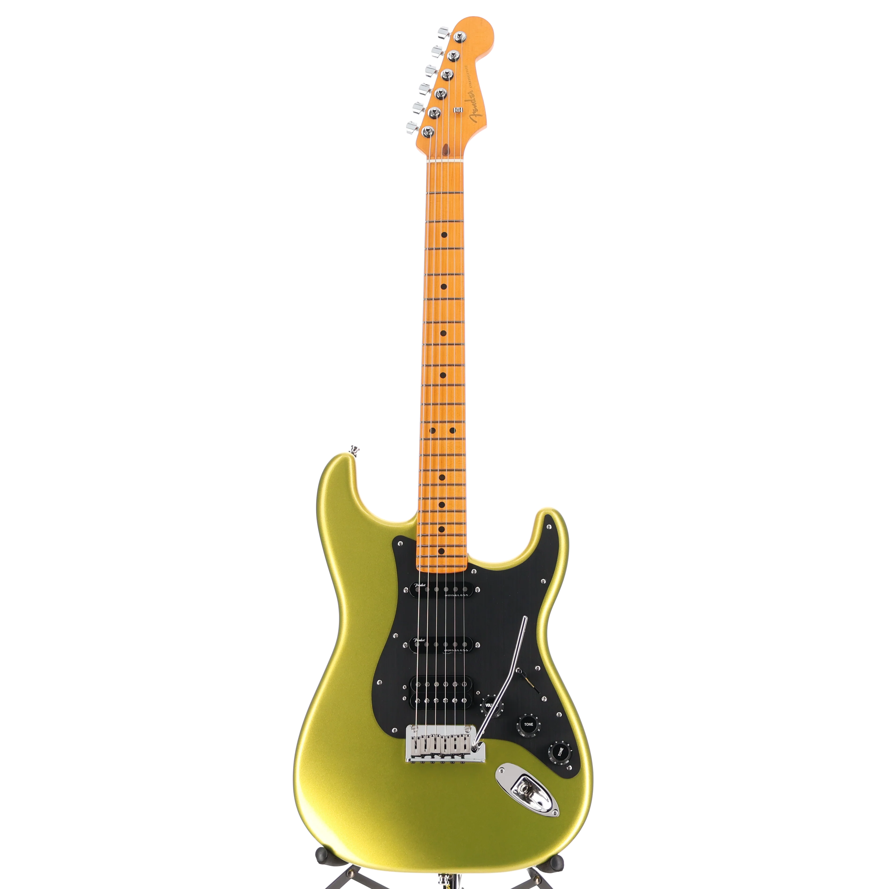 Fender American Ultra II Stratocaster HSS, Solar Flare, Maple Fingerboard, Plays Great (P4) (23897) - Image 5