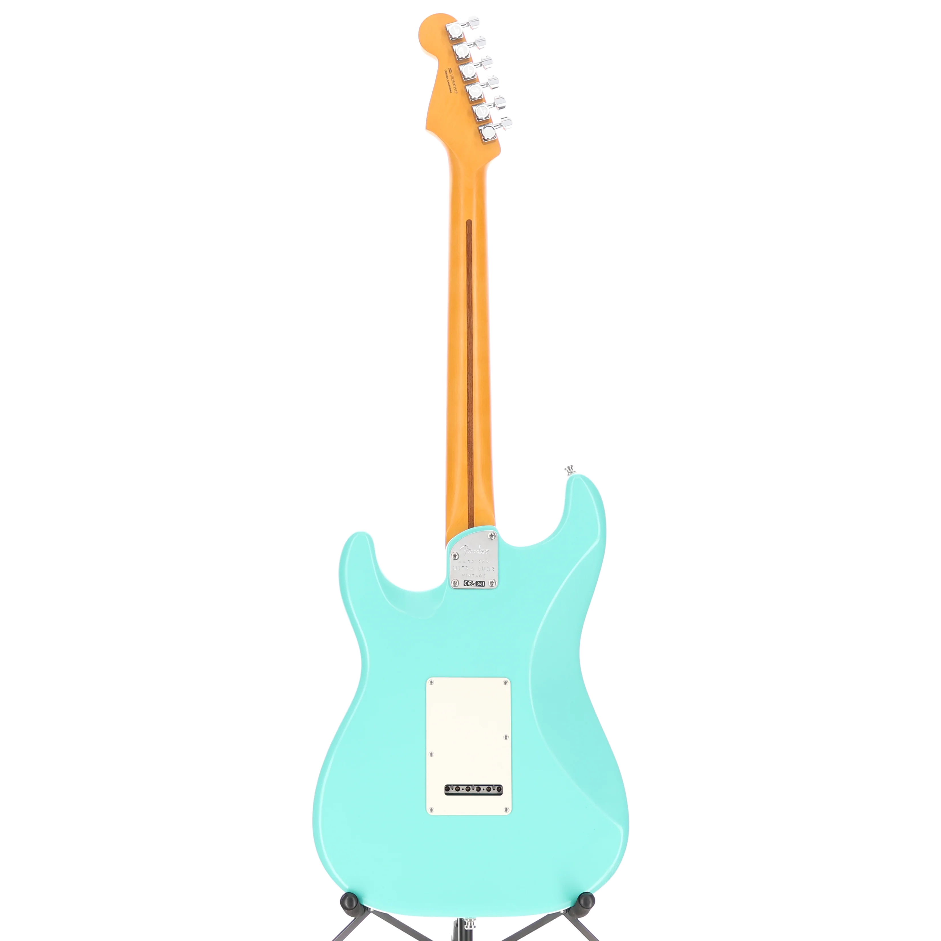 Fender American Ultra Luxe Vintage '60s Stratocaster® HSS, Rosewood Fingerboard, Sea Foam Green (RC3) (03519) - Image 6