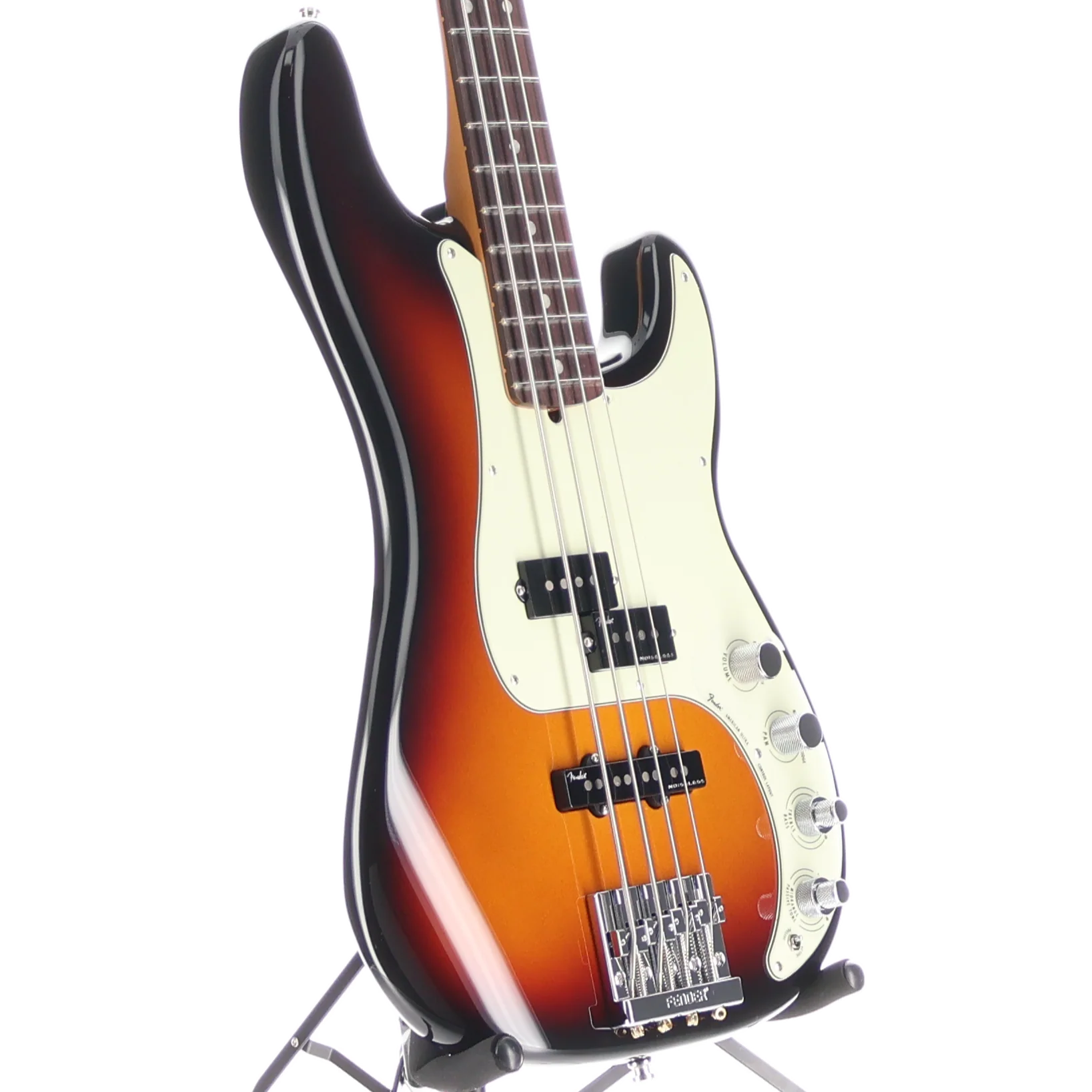 Fender American Ultra Precision Bass, Ultraburst, Performance Ready (RC2) (92700) - Image 3