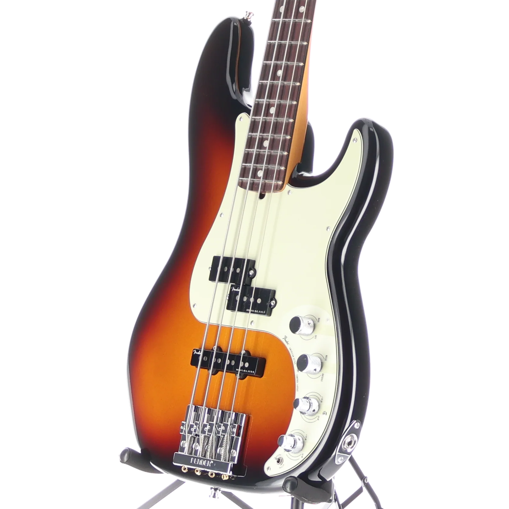 Fender American Ultra Precision Bass, Ultraburst, Performance Ready (RC2) (92700) - Image 4