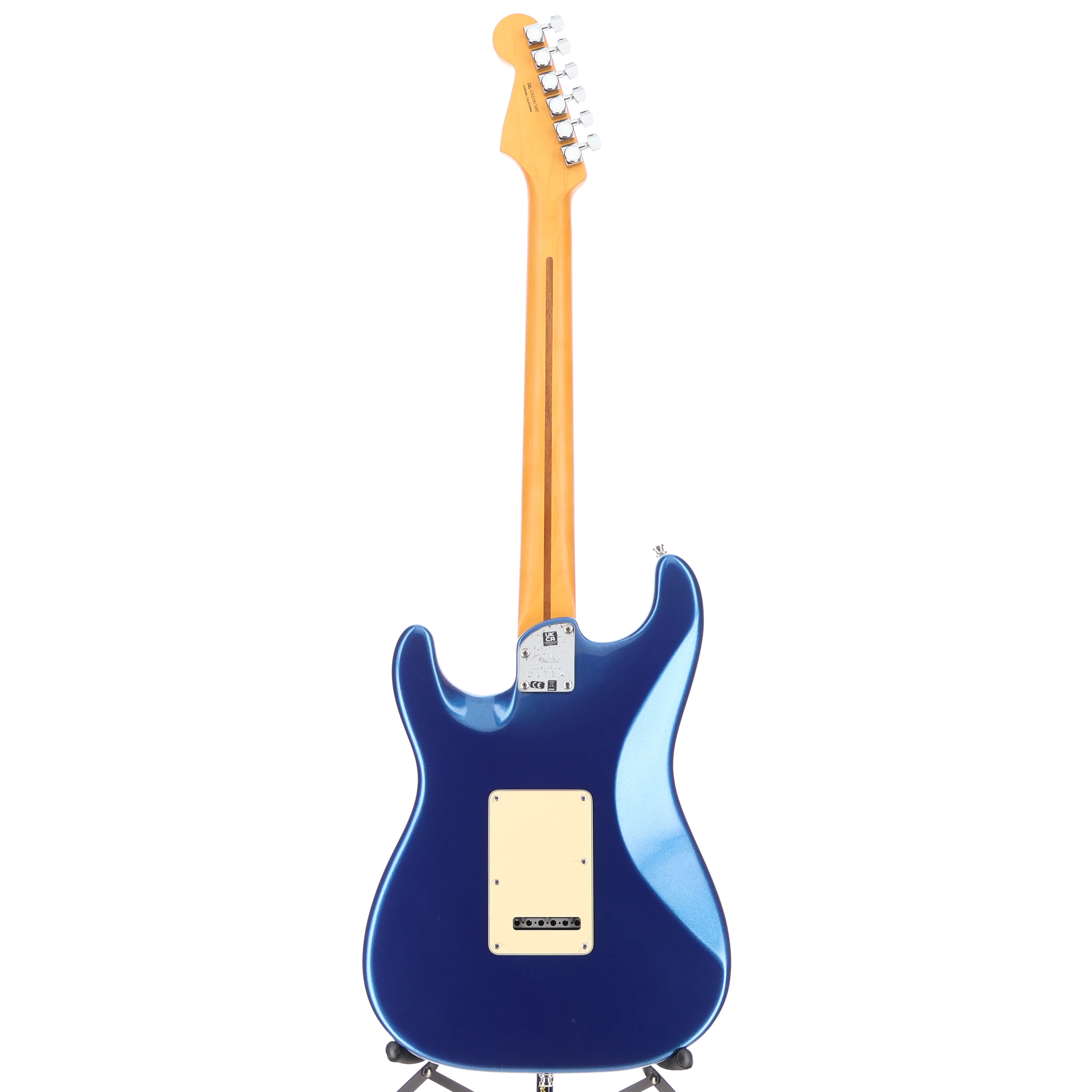 Fender American Ultra Stratocaster, Cobra Blue, Stage Ready (RC2) (17495) - Image 6