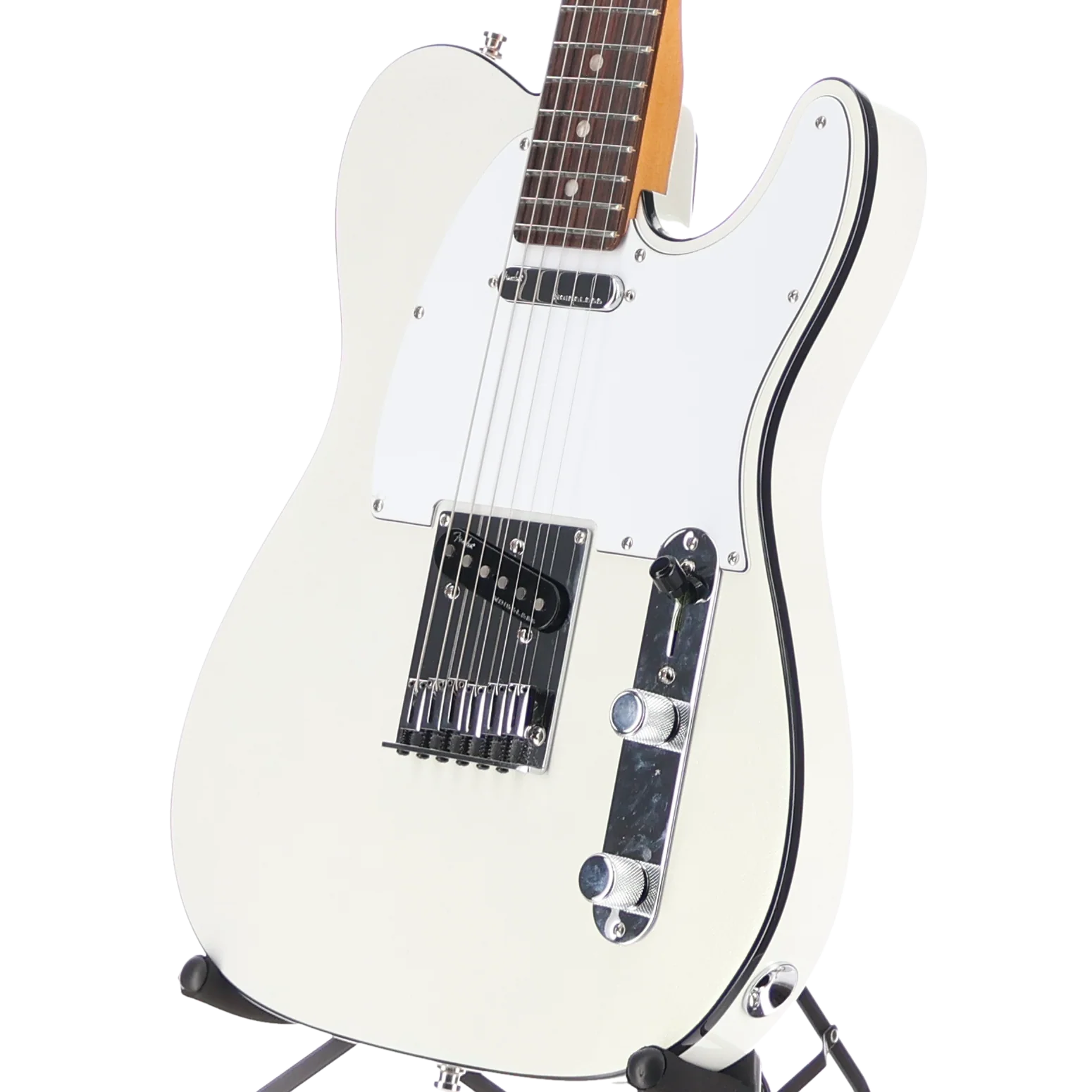 Fender American Ultra Telecaster, Rosewood Fingerboard, Arctic Pearl (D1) (19828) - Image 4