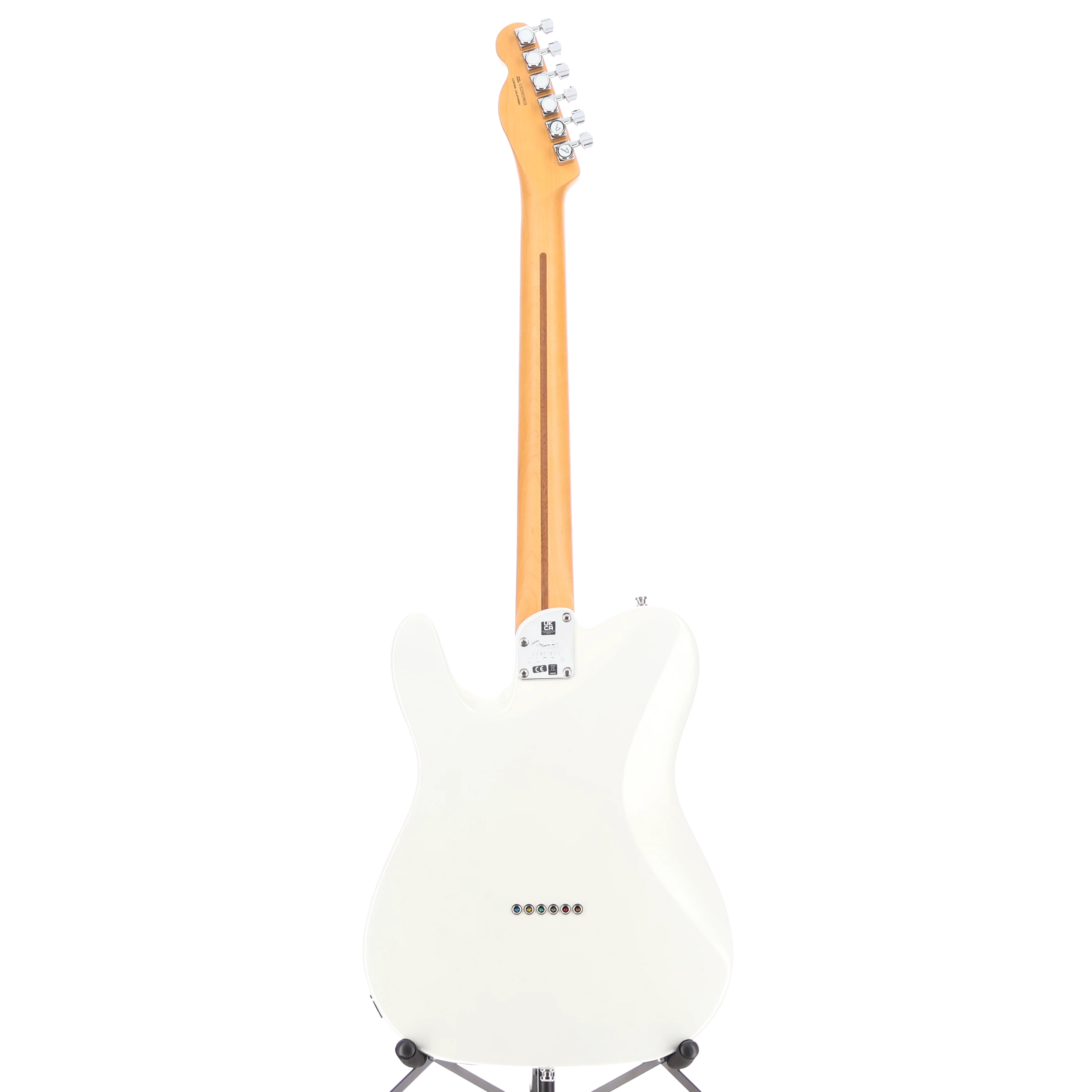 Fender American Ultra Telecaster, Rosewood Fingerboard, Arctic Pearl (D1) (19828) - Image 6