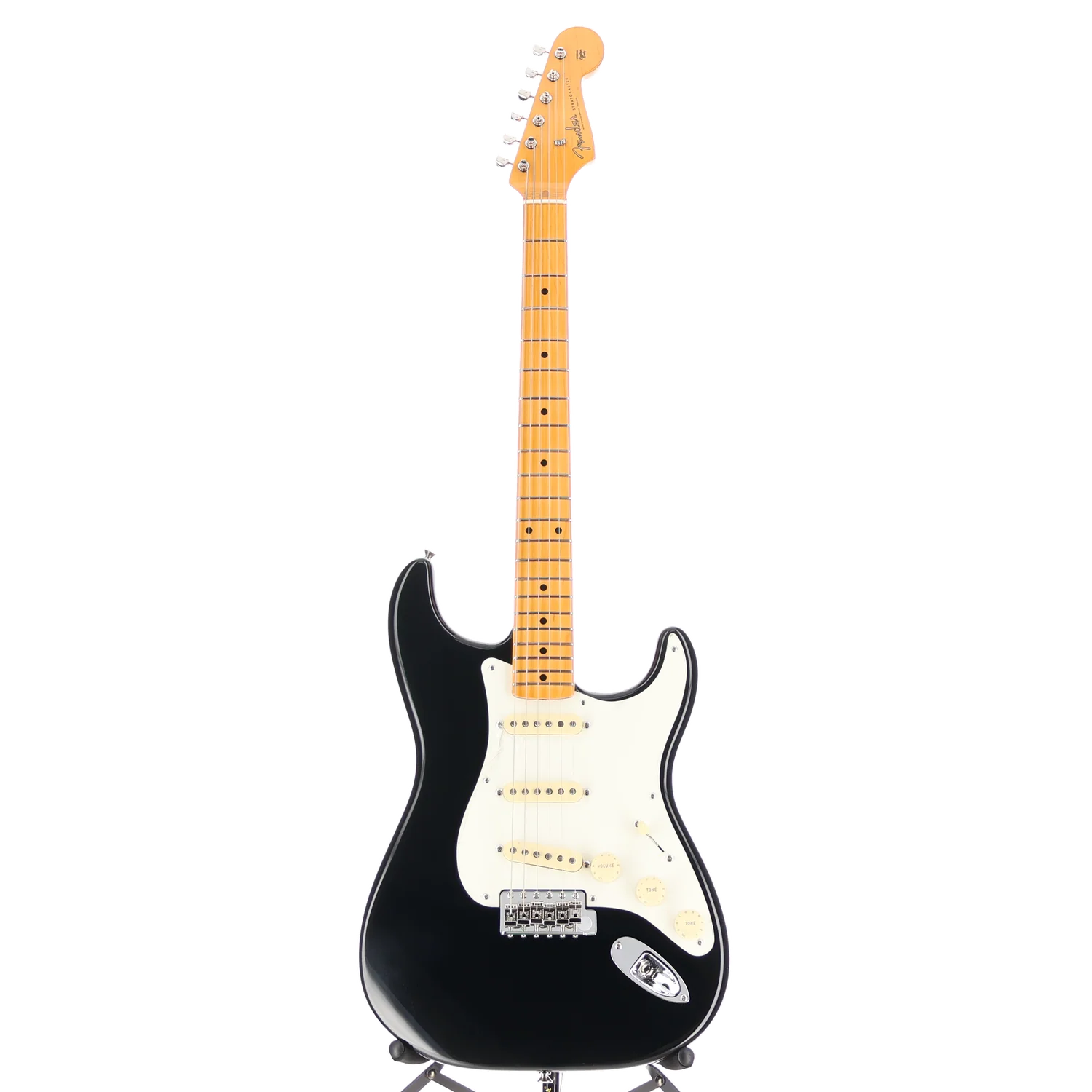 Fender American Vintage II 1957 Stratocaster®, Maple Fingerboard, Black (Z7) (56797) - Image 5