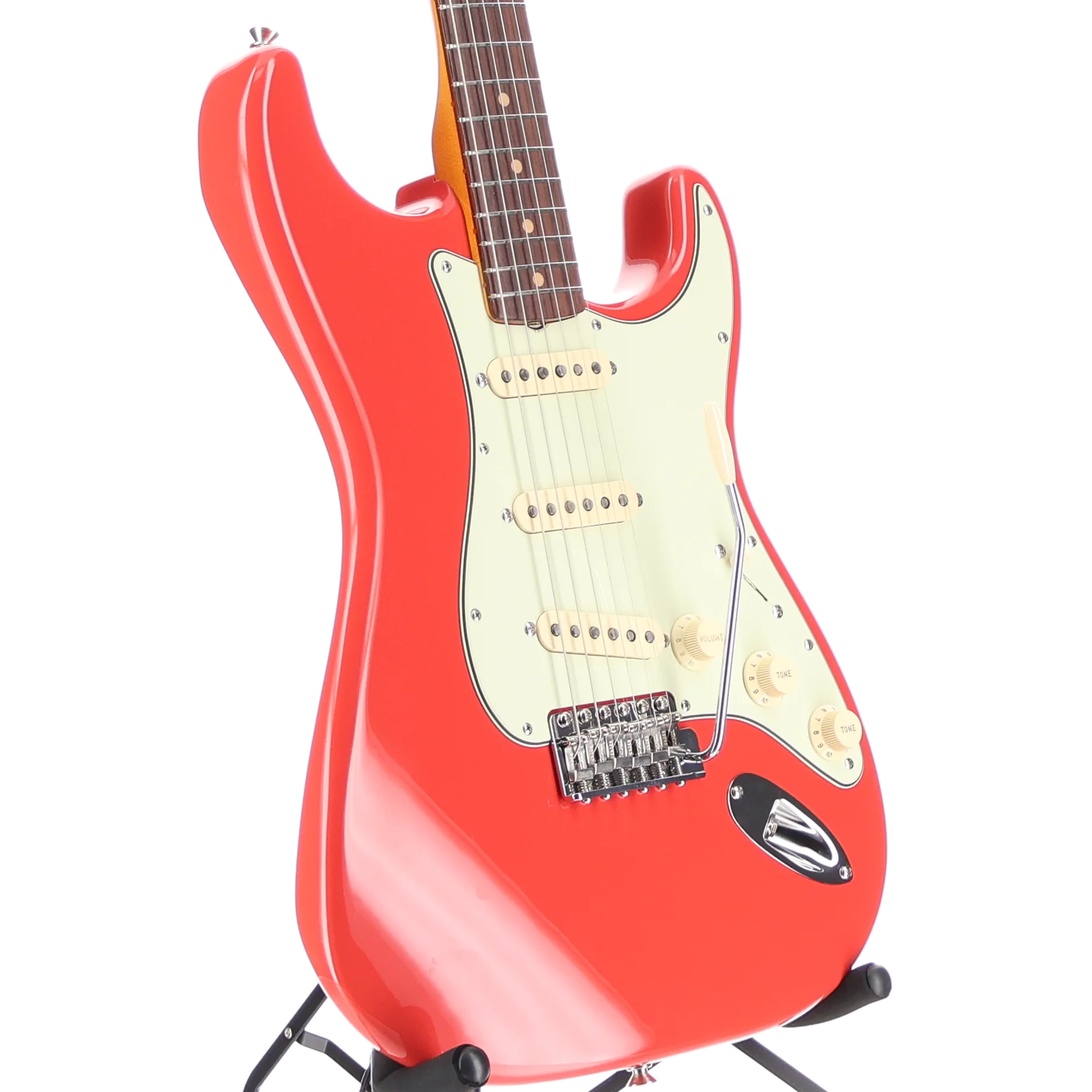 Fender American Vintage II 1961 Stratocaster, Rosewood Fingerboard, Fiesta Red (X1) (26118) - Image 3