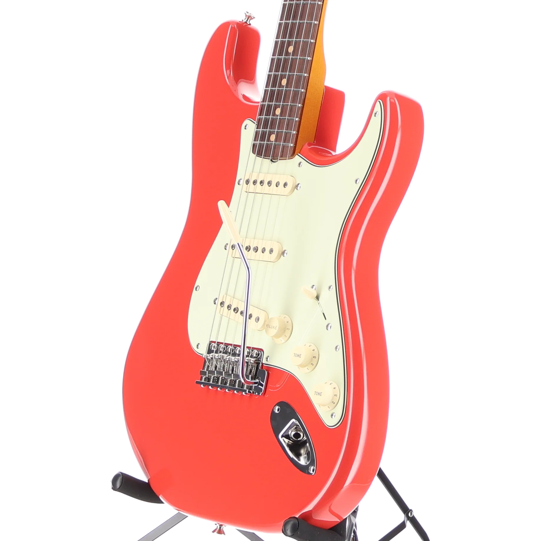Fender American Vintage II 1961 Stratocaster, Rosewood Fingerboard, Fiesta Red (X1) (26118) - Image 4