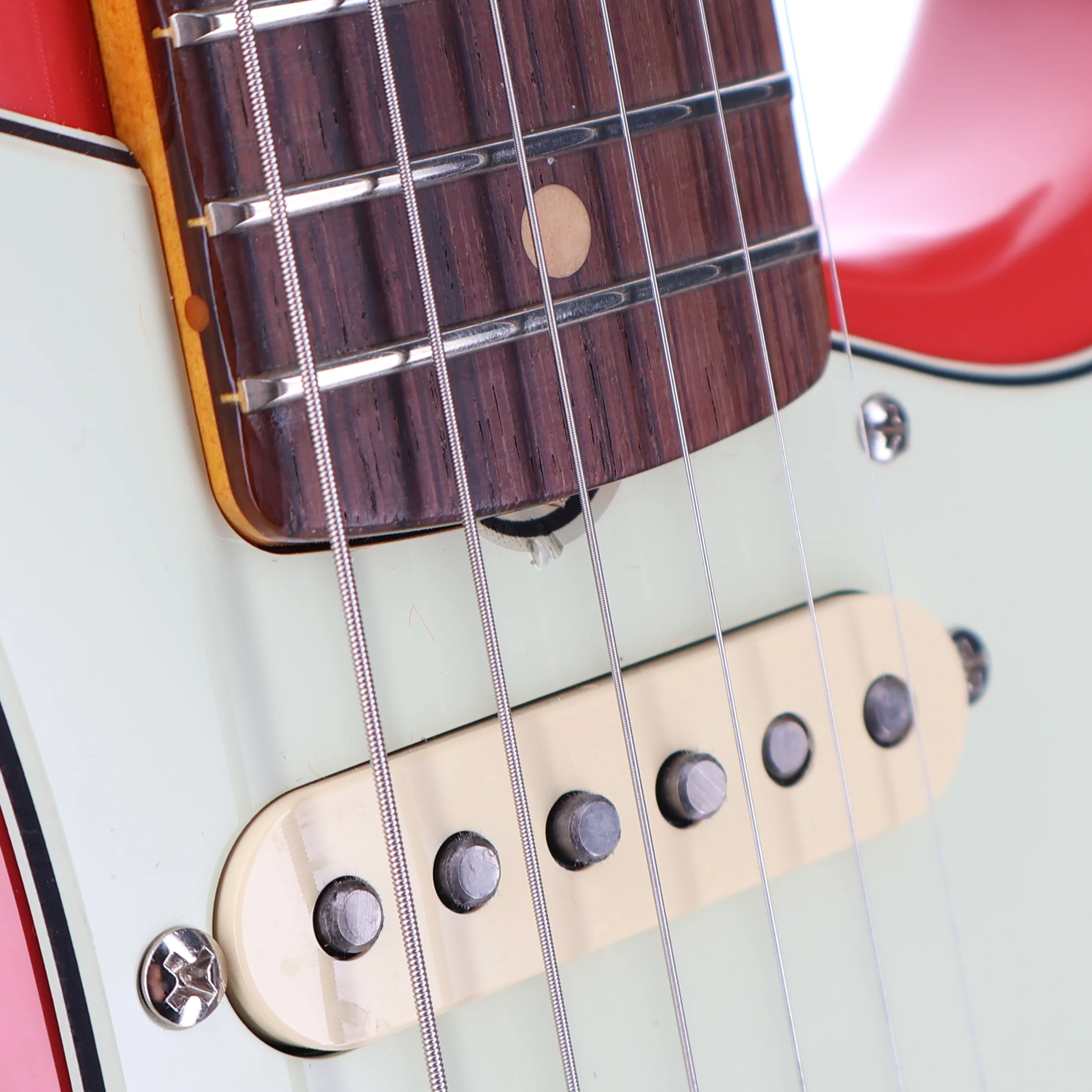 Fender American Vintage II 1961 Stratocaster, Rosewood Fingerboard, Fiesta Red (X1) (26118) - Image 7