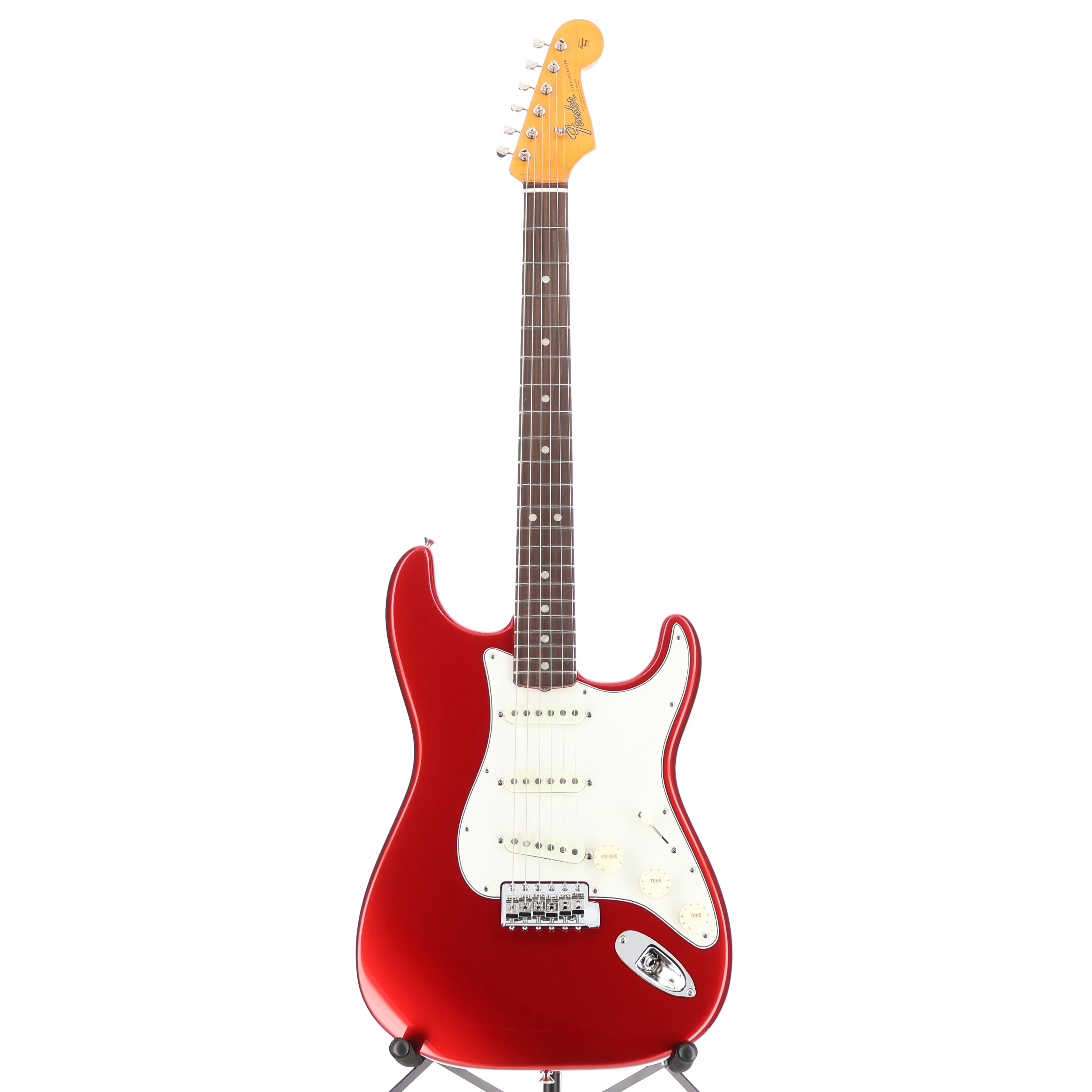 Fender American Vintage II 1965 Stratocaster, Round-Lam Rosewood Fingerboard, Candy Apple Red (RC3) (63082) - Image 5