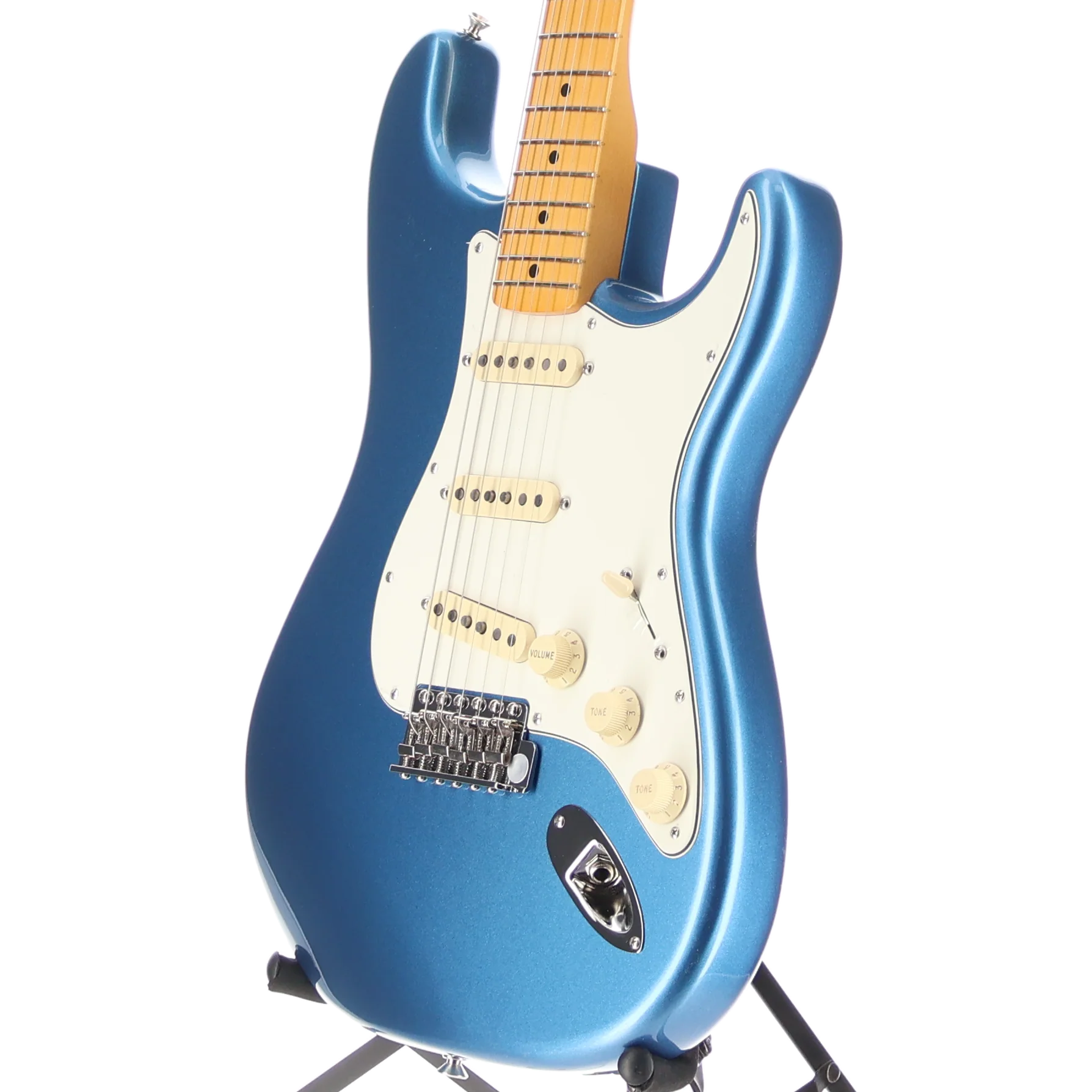 Fender American Vintage II 1973 Stratocaster, Lake Placid Blue, Pro Setup (T8) (16391) - Image 4