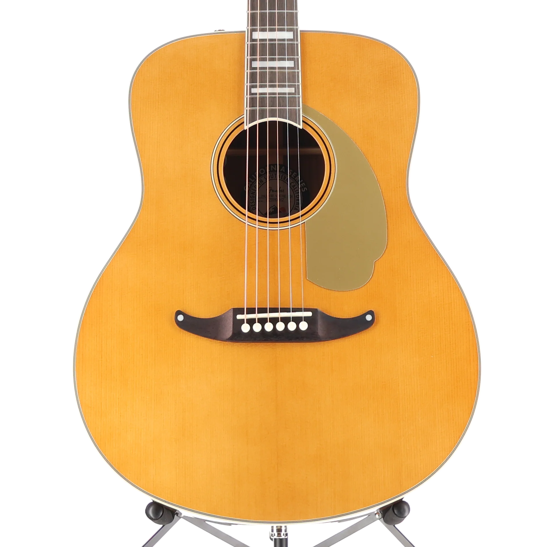 Fender California Vintage Palomino with Case, Gold Pickguard, Aged Natural (N4) (04162)