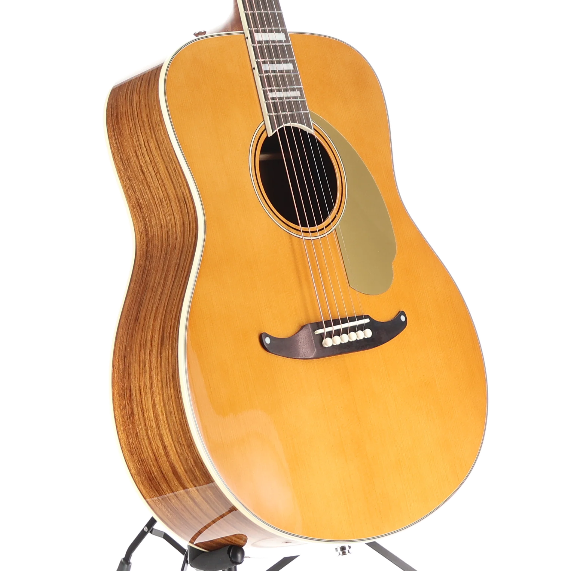 Fender California Vintage Palomino with Case, Gold Pickguard, Aged Natural (N4) (04162) - Image 3