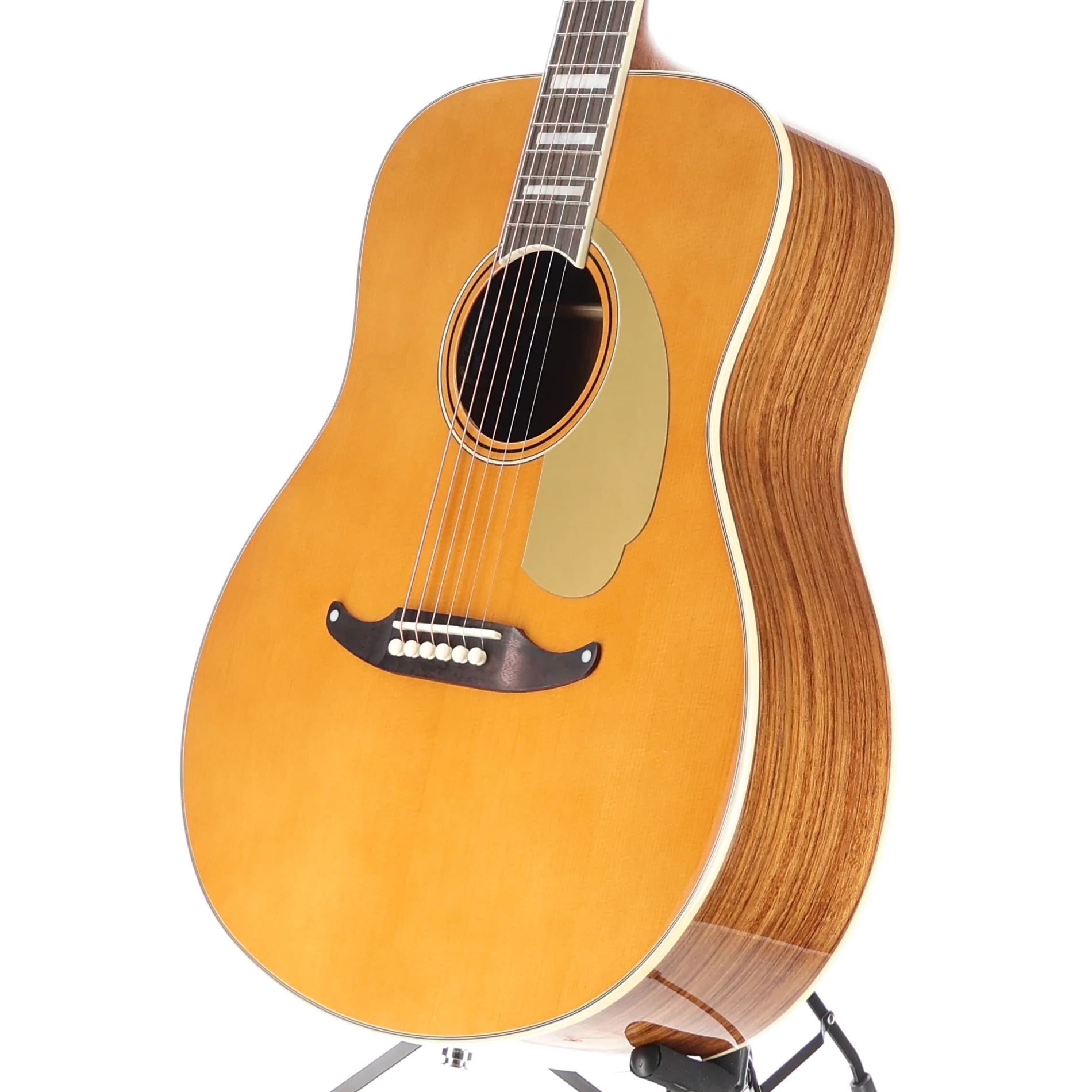 Fender California Vintage Palomino with Case, Gold Pickguard, Aged Natural (N4) (04162) - Image 4