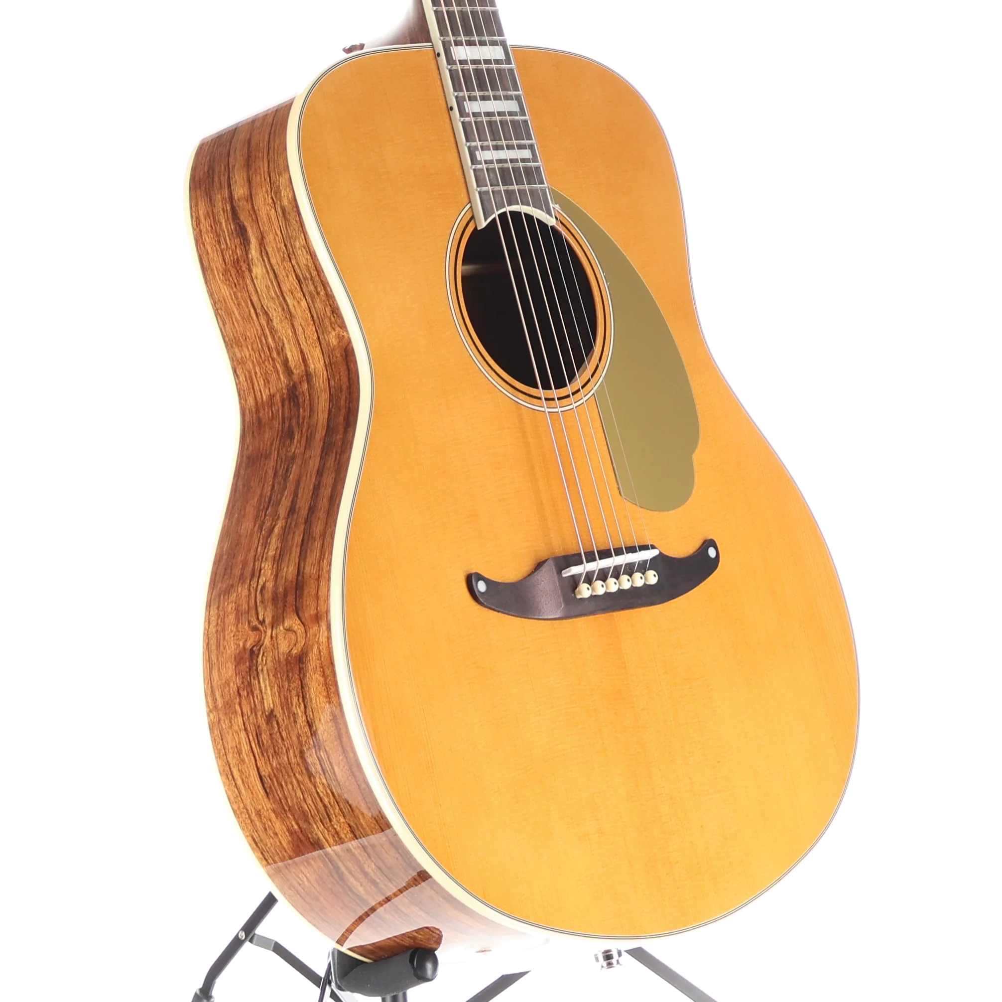 Fender California Vintage Palomino with Case, Gold Pickguard, Aged Natural (R3) (04158) - Image 3