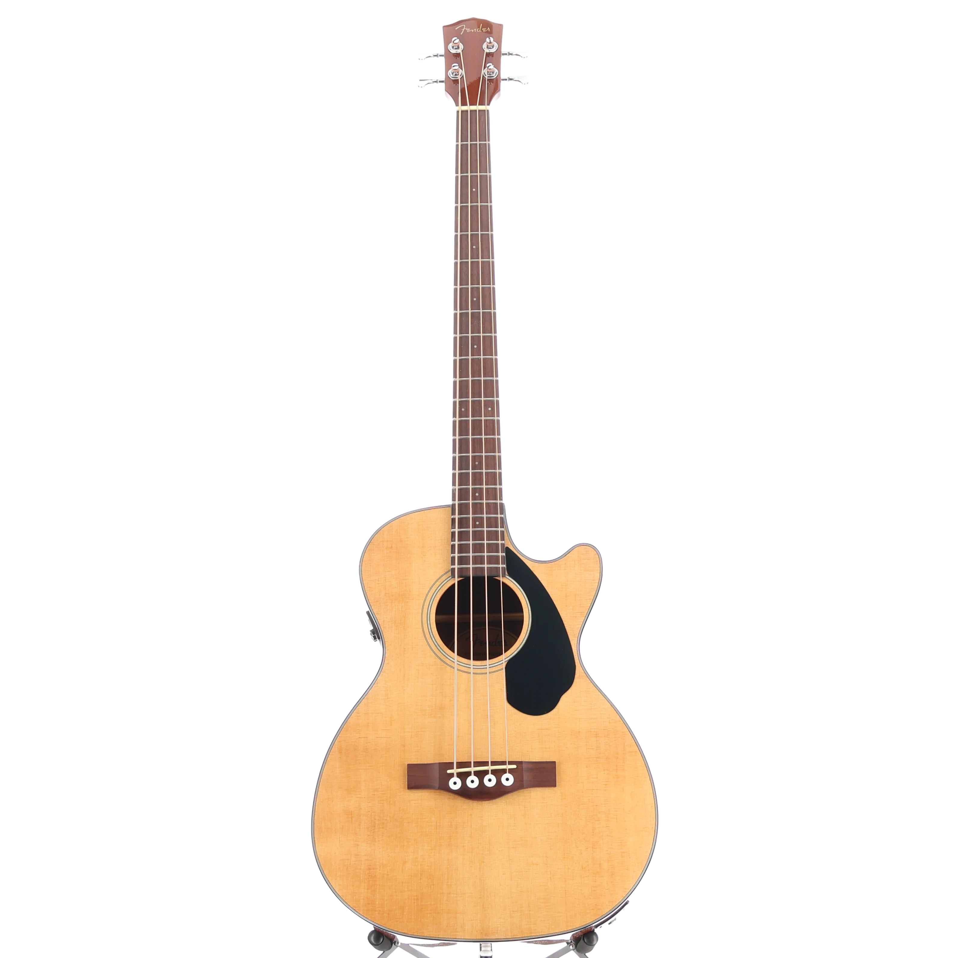 Fender CB-60SCE Bass, Laurel Fingerboard, Natural (Q11) (05892) - Image 5