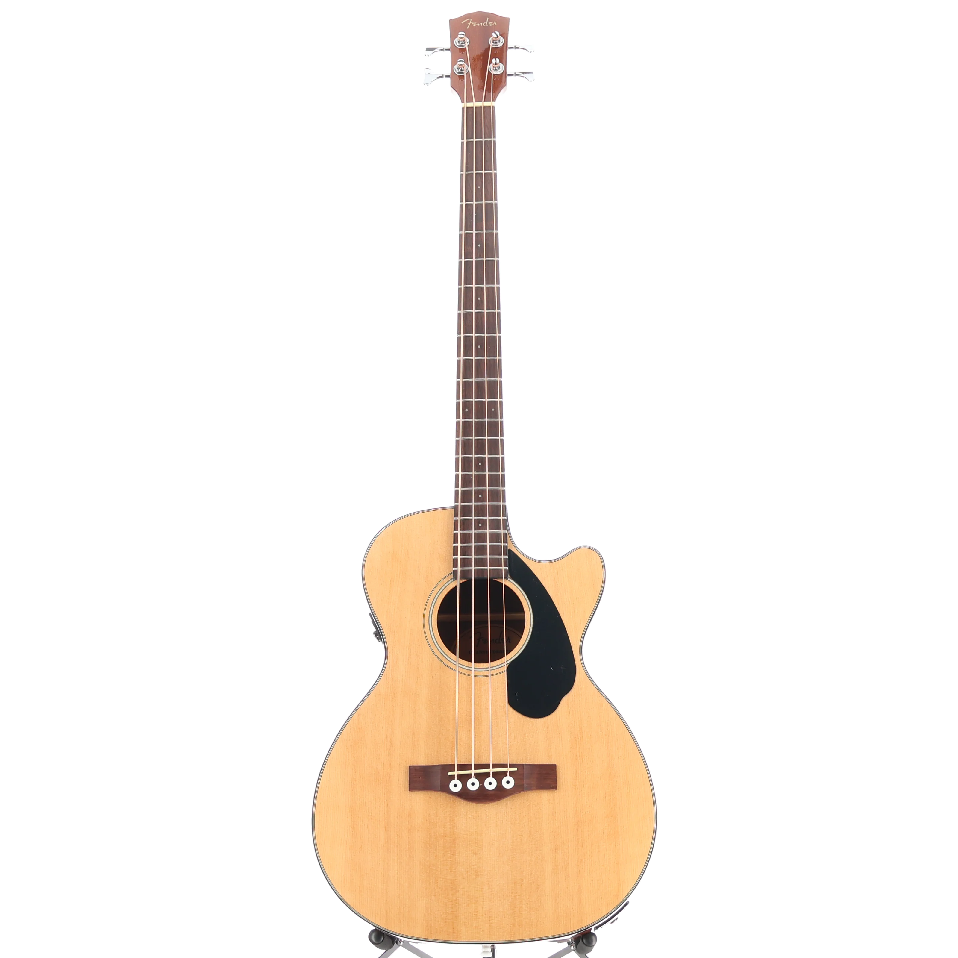 Fender CB-60SCE Bass, Laurel Fingerboard, Natural (Q12) (05912) - Image 5