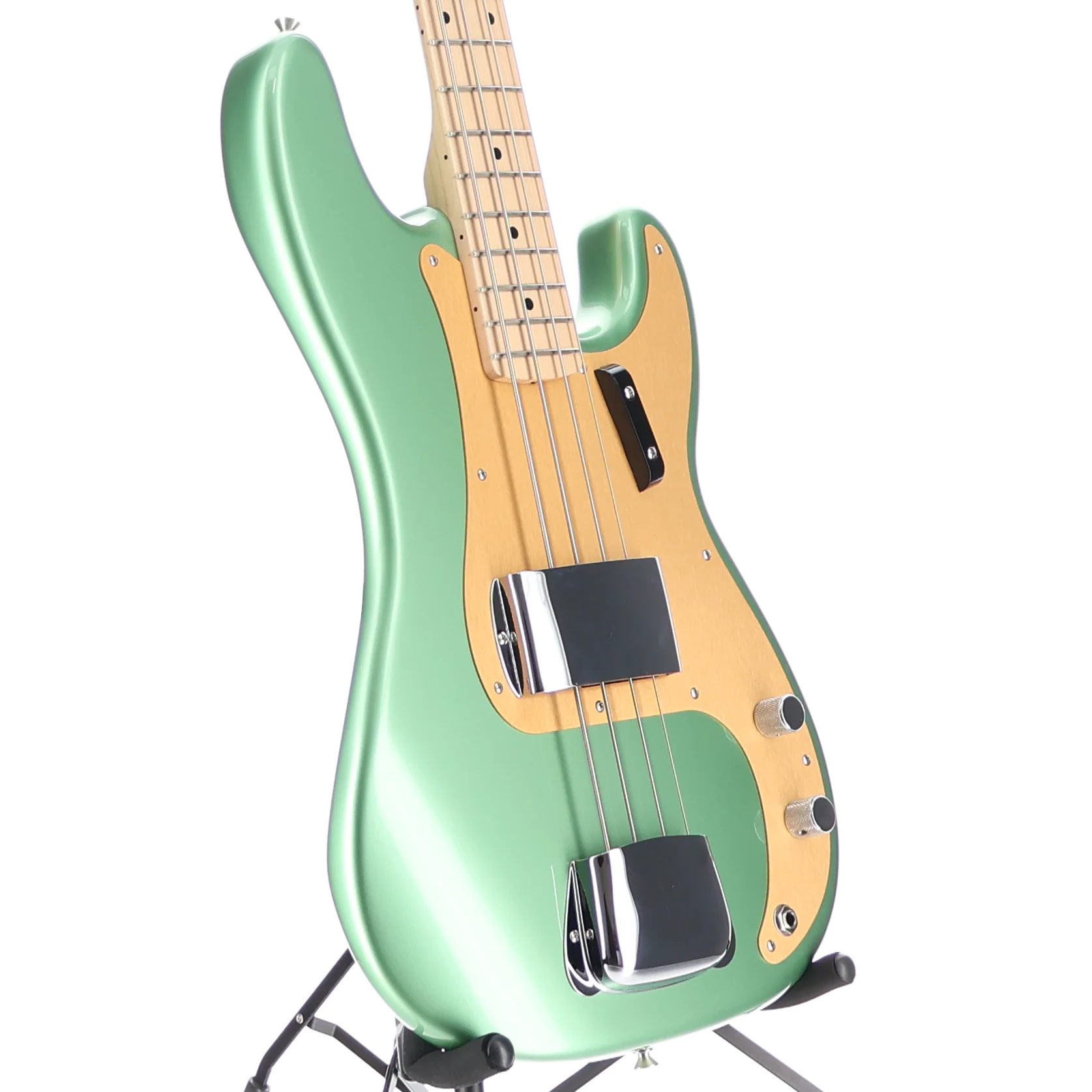 Fender Custom Shop '59 P Bass NOS, Maple Neck, Super Faded Lime Green (L8) (49482) - Image 3