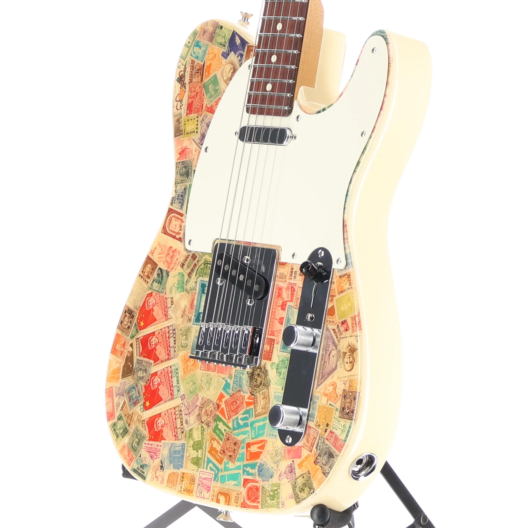 Fender Custom Shop World Stamp Collection Telecaster Electric Guitar - China Stamps, Limited Run (BB3) (31907) - Image 4
