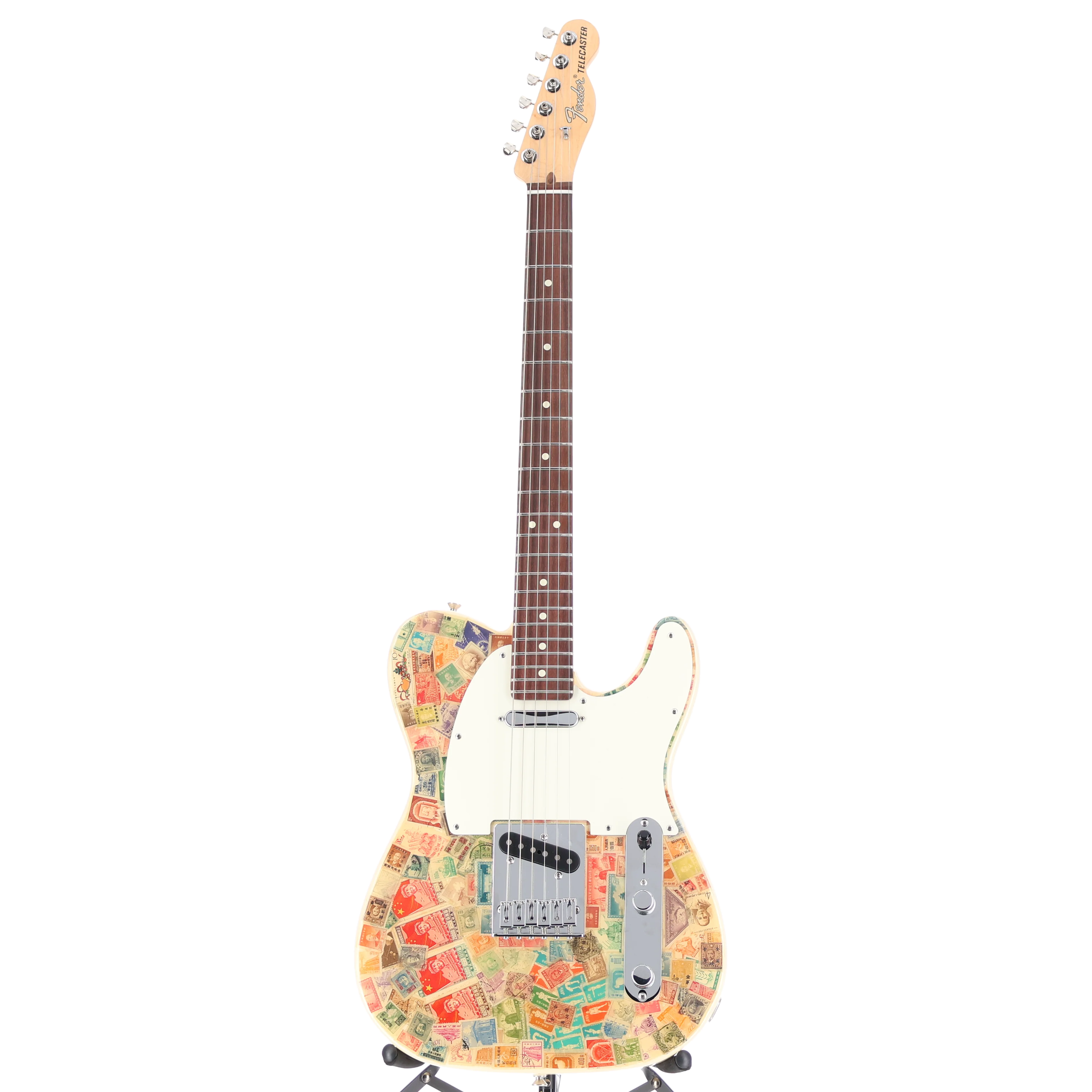 Fender Custom Shop World Stamp Collection Telecaster Electric Guitar - China Stamps, Limited Run (BB3) (31907) - Image 5