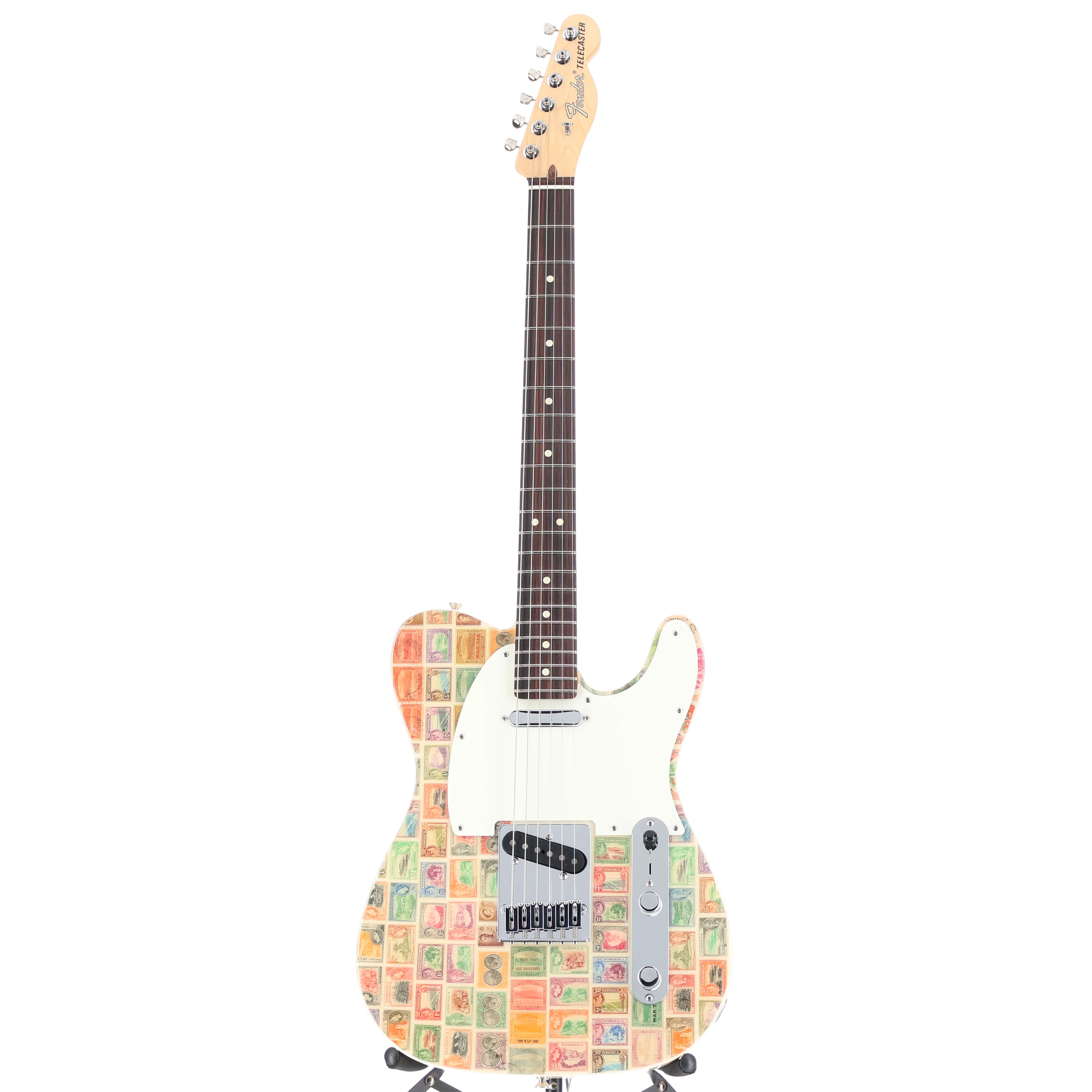 Fender Custom Shop World Stamp Collection Telecaster Electric Guitar - Commonwealth of Dominica, Limited Run (BB10) (69827) - Image 5