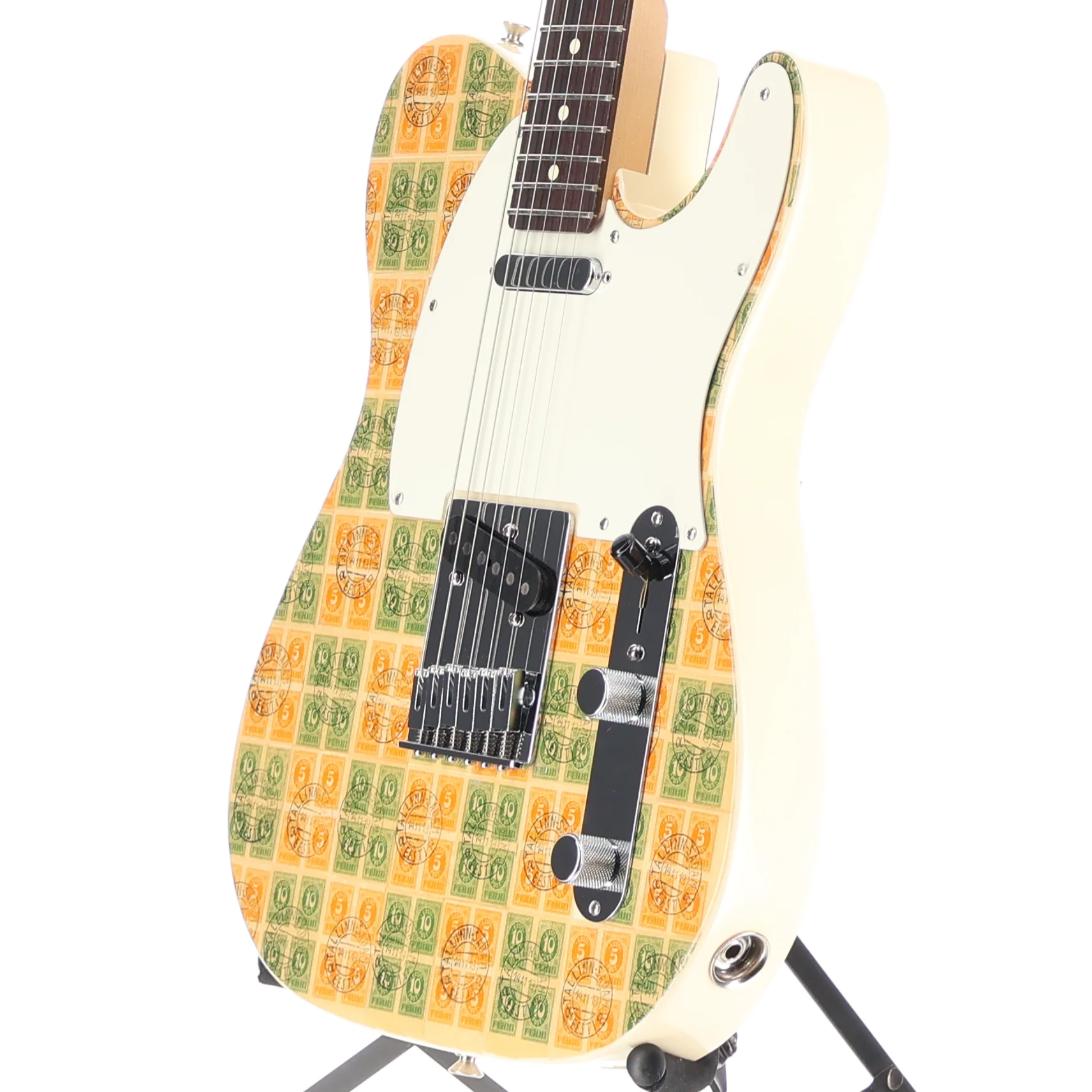 Fender Custom Shop World Stamp Collection Telecaster Electric Guitar - Estonia, Limited Run (Z11) (96632) - Image 4