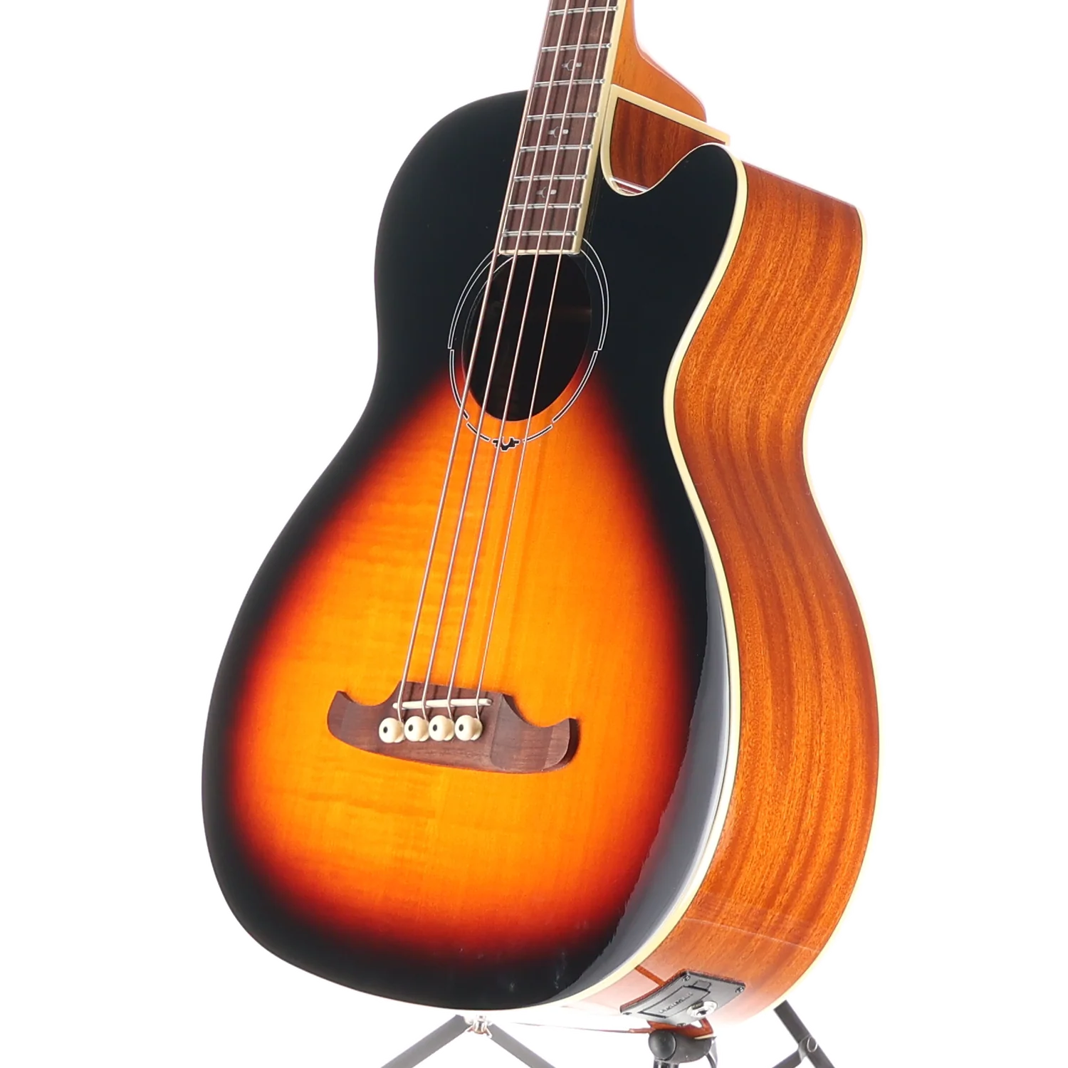 Fender FA-450CE Bass, Laurel Fingerboard, 3-Color Sunburst (C2) (13012) - Image 4