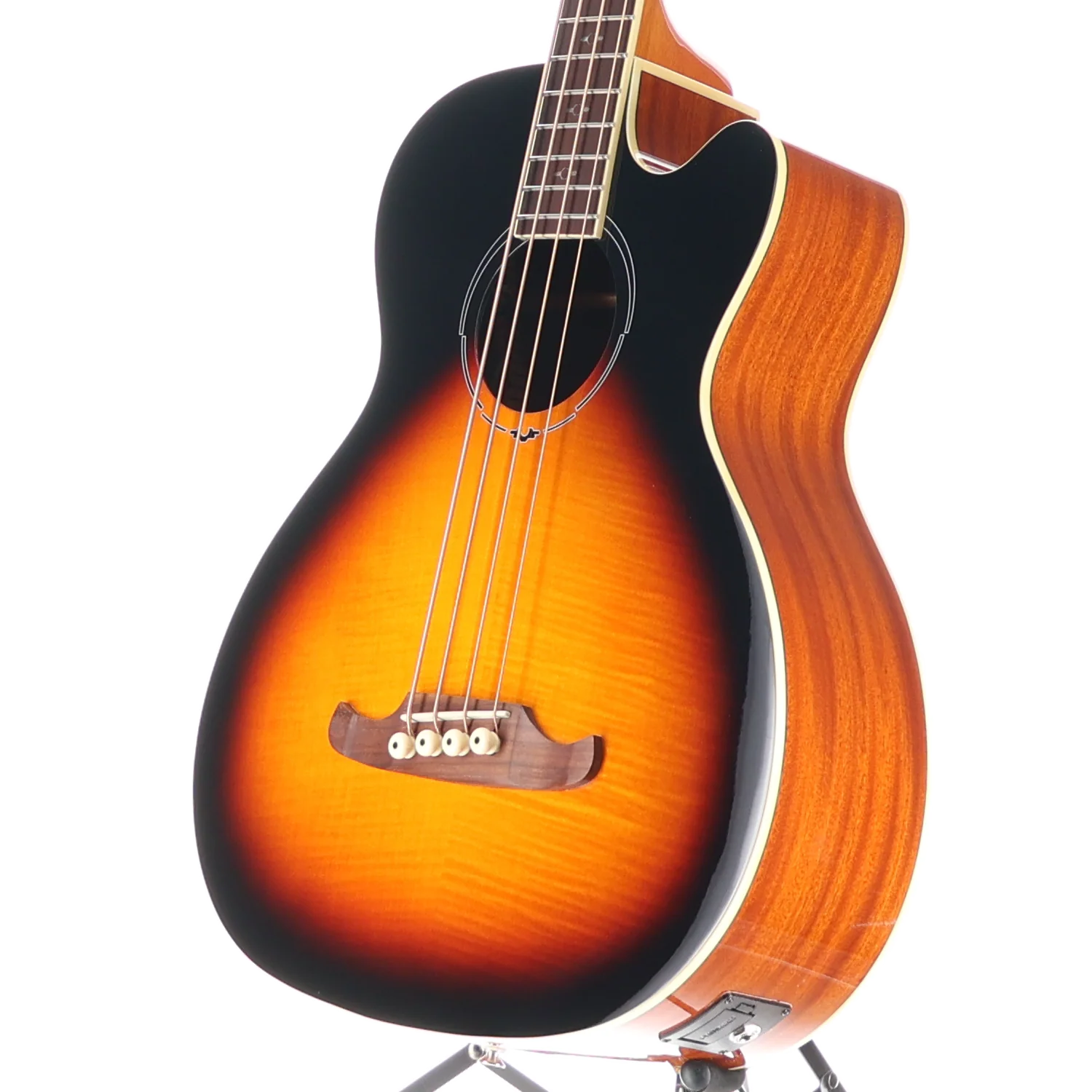 Fender FA-450CE Bass, Laurel Fingerboard, 3-Color Sunburst (S7) (13015) - Image 4