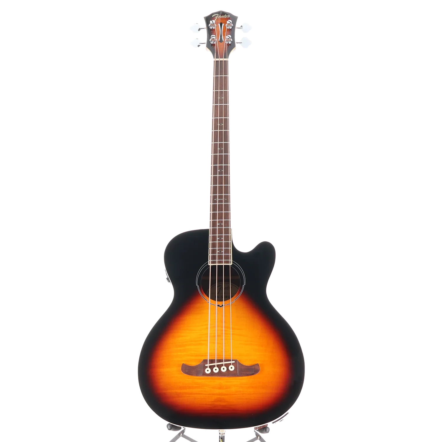 Fender FA-450CE Bass, Laurel Fingerboard, 3-Color Sunburst (U7) (13046) - Image 5