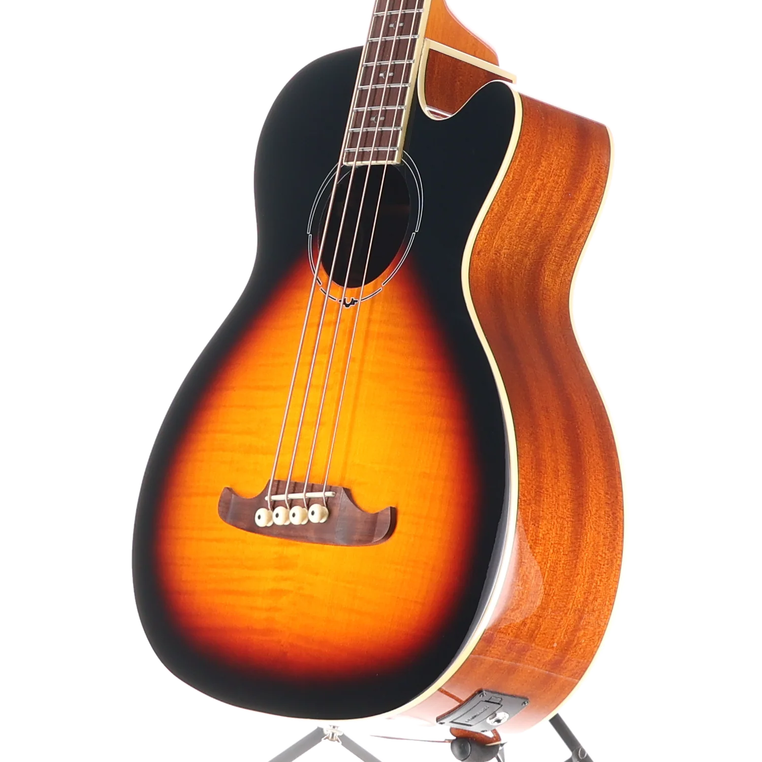 Fender FA-450CE Bass, Laurel Fingerboard, 3-Color Sunburst (W5) (13006) - Image 4