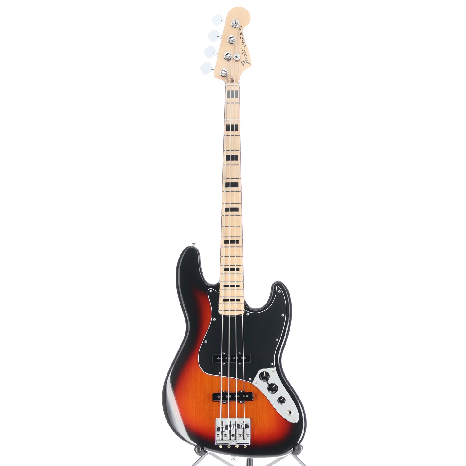 Fender Geddy Lee Jazz Bass, Maple Fingerboard, 3-Color Sunburst, Plays Great (AA5) (90845) - Image 5