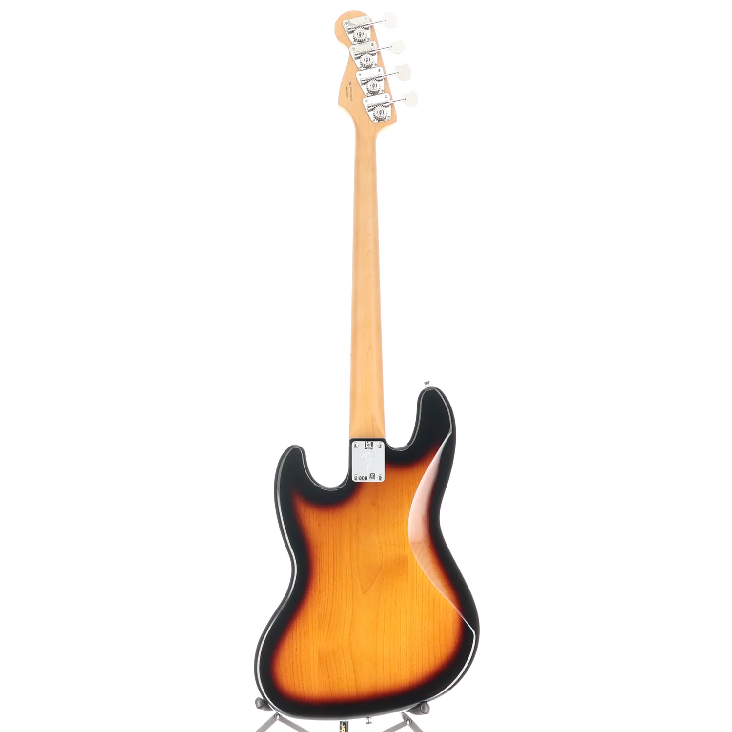 Fender Gold Foil Jazz Bass, 2-Color Sunburst, Plays Great (AA13) (00653) - Image 6